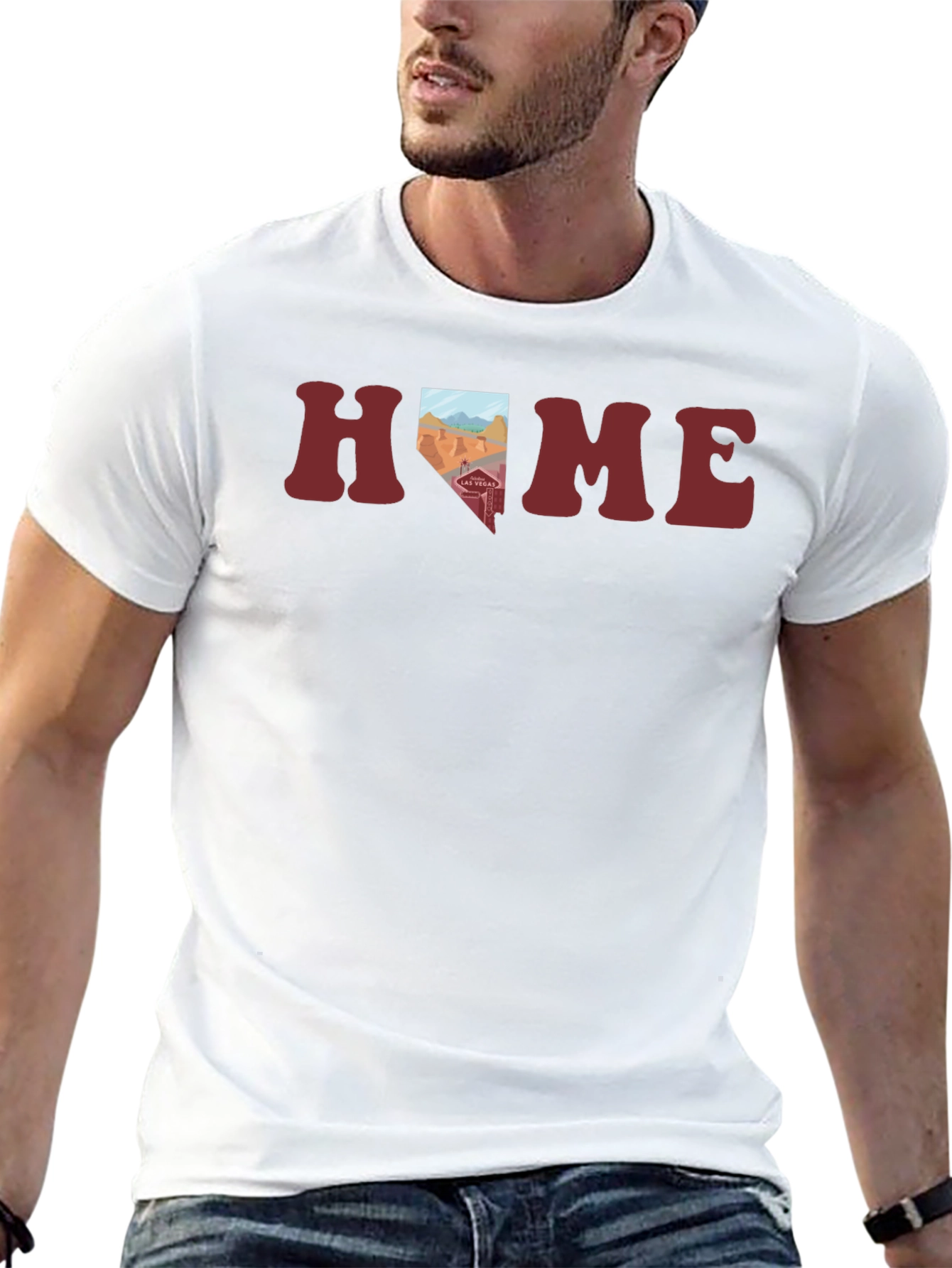 Nevada Home State Graphic Tee