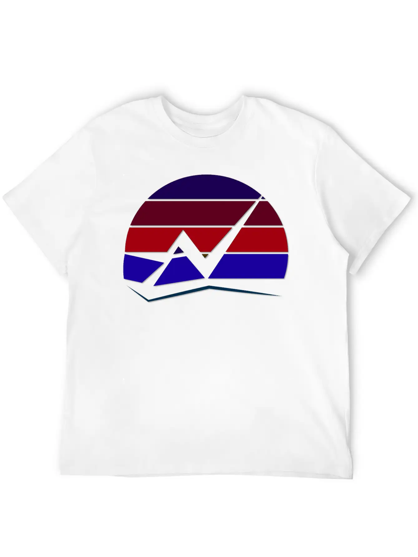 Geometric Inspiration Unisex Casual T-Shirt – Clean Design For Daily Comfort