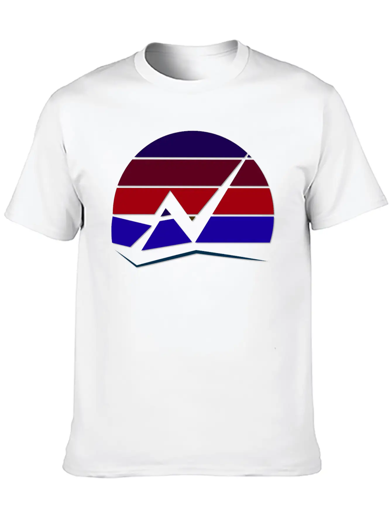 Geometric Inspiration Unisex Casual T-Shirt – Clean Design For Daily Comfort