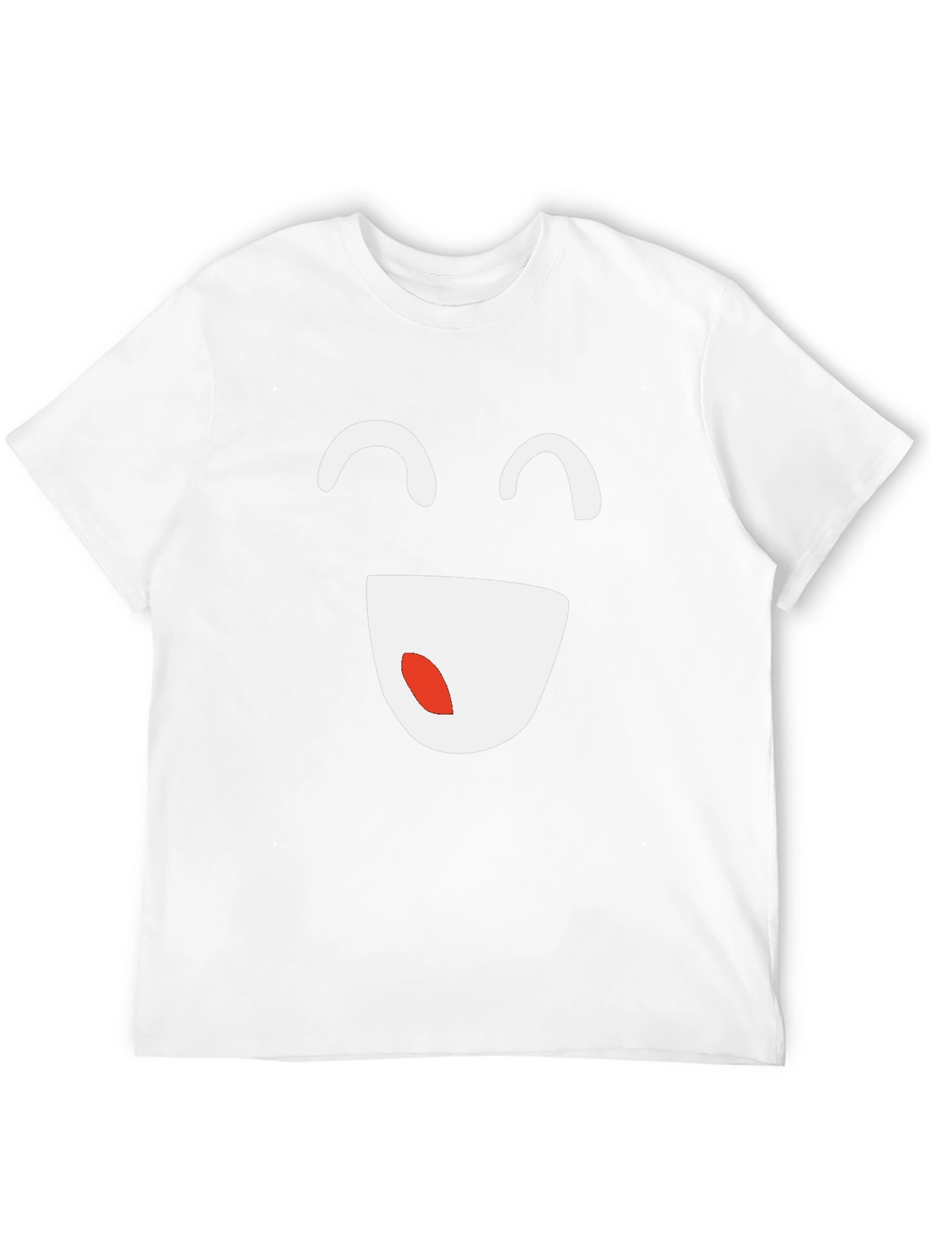 Smiley Face Graphic Tee - Casual Comfort