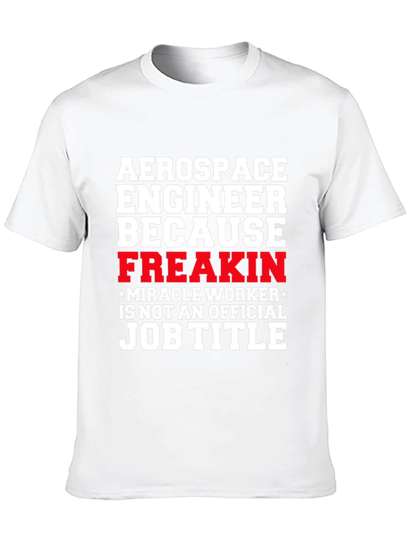 Aerospace Engineer Funny Job Title T-Shirt