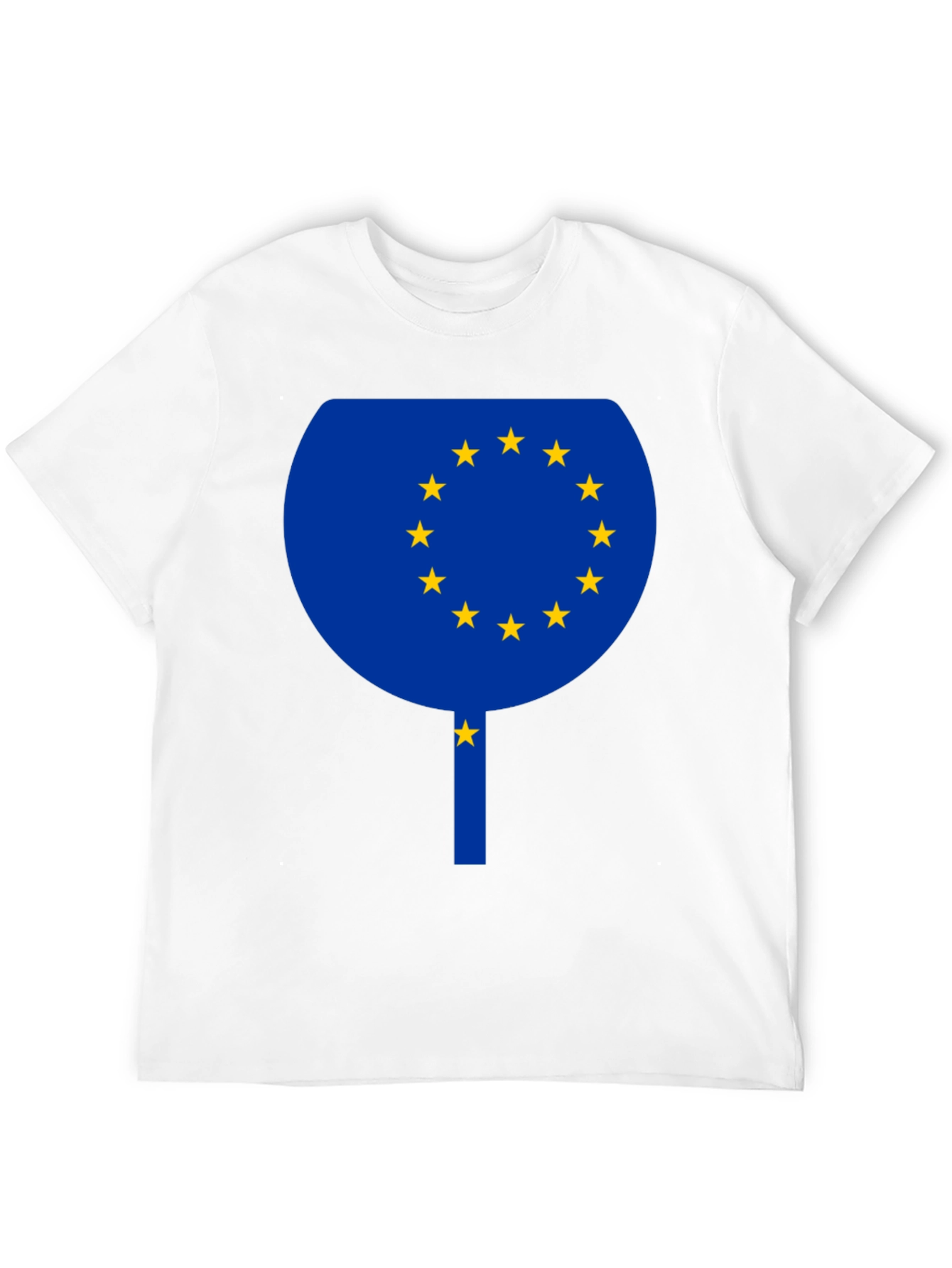 EU Flag Cocktail T-Shirt - Euro Pride Party Shirt