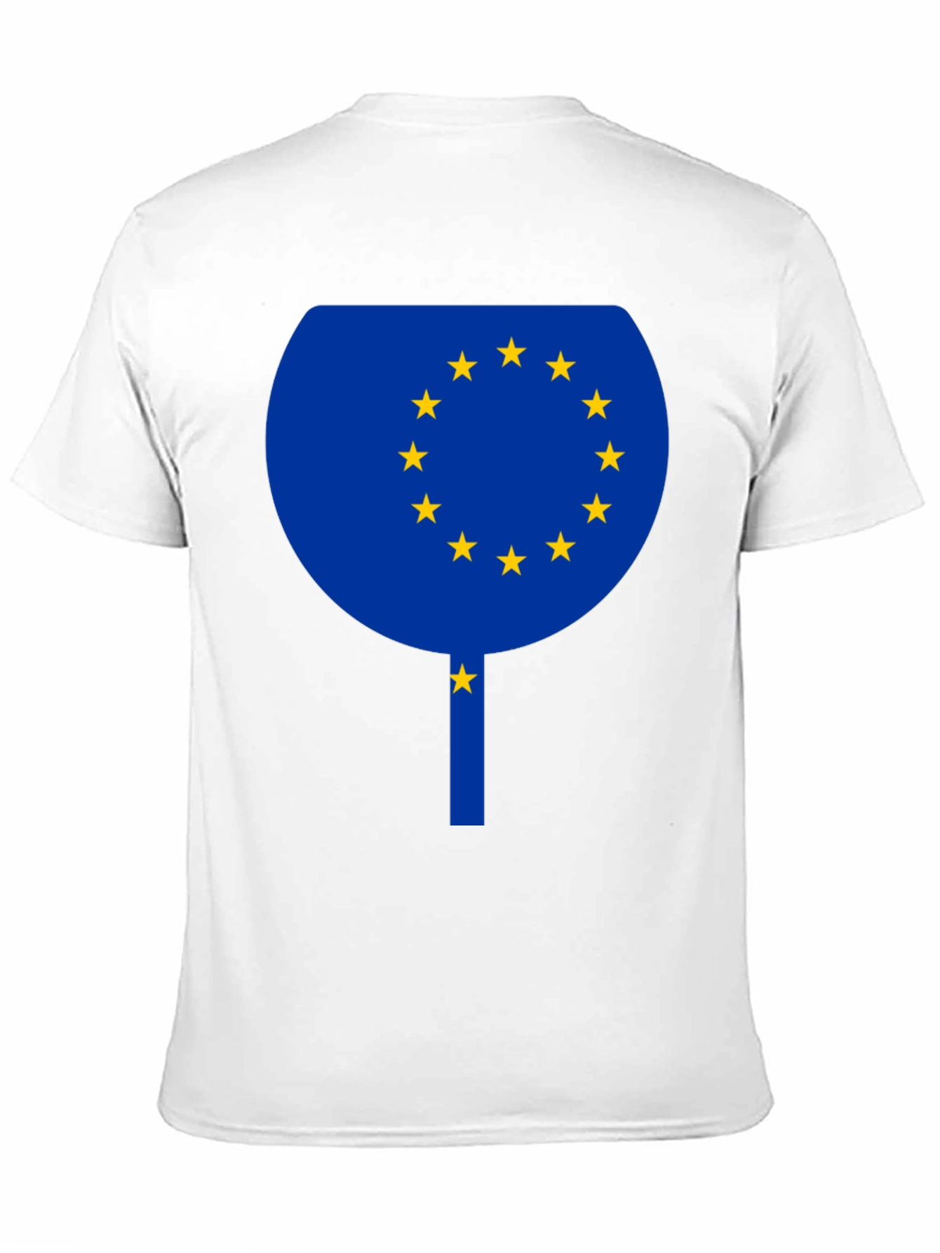 EU Flag Cocktail T-Shirt - Euro Pride Party Shirt