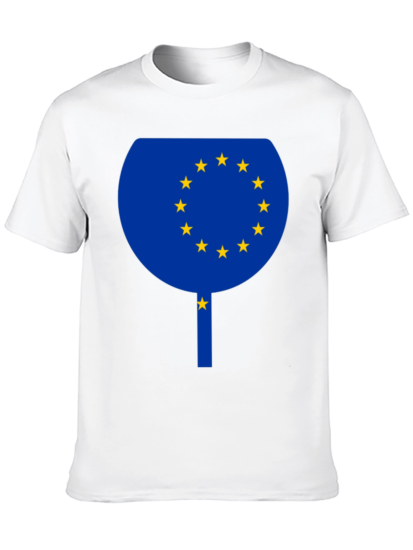 EU Flag Cocktail T-Shirt - Euro Pride Party Shirt