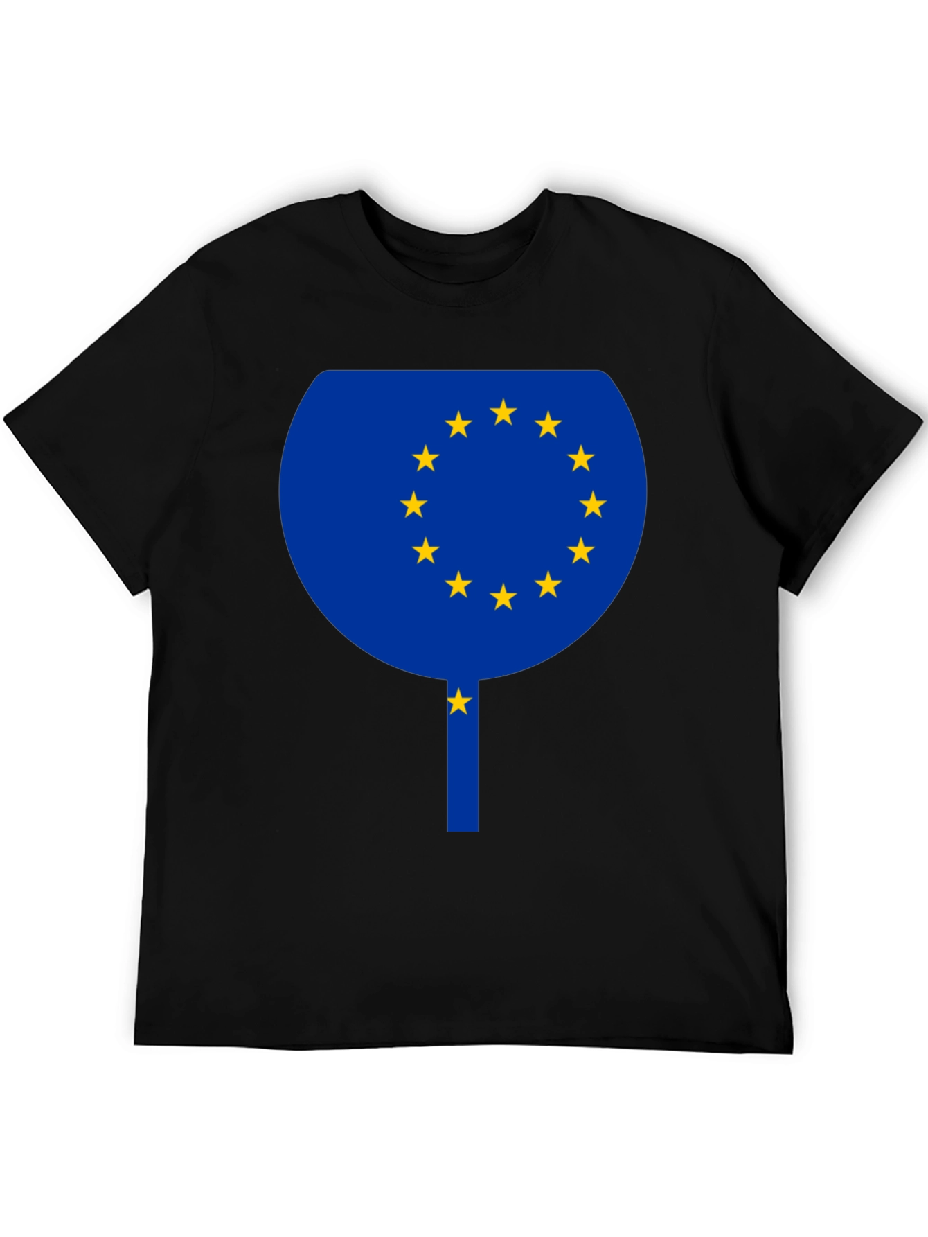 EU Flag Cocktail T-Shirt - Euro Pride Party Shirt