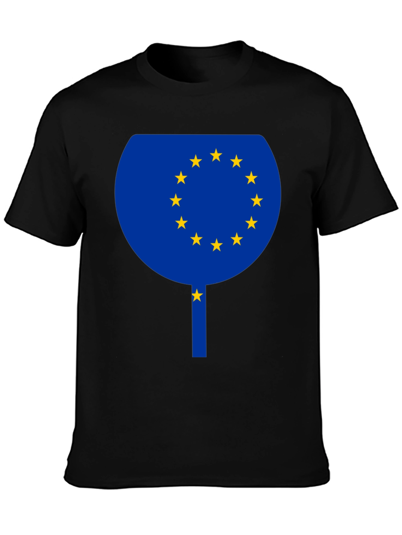 EU Flag Cocktail T-Shirt - Euro Pride Party Shirt