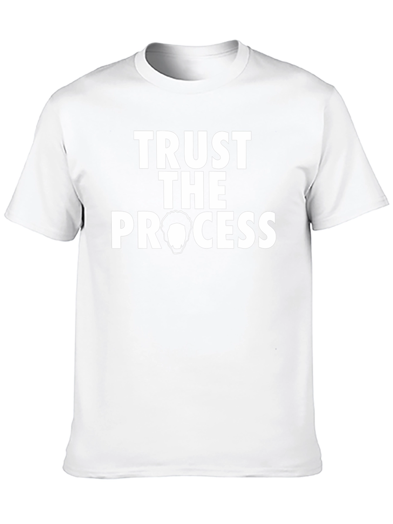 Trust the Process Black Graphic Tee