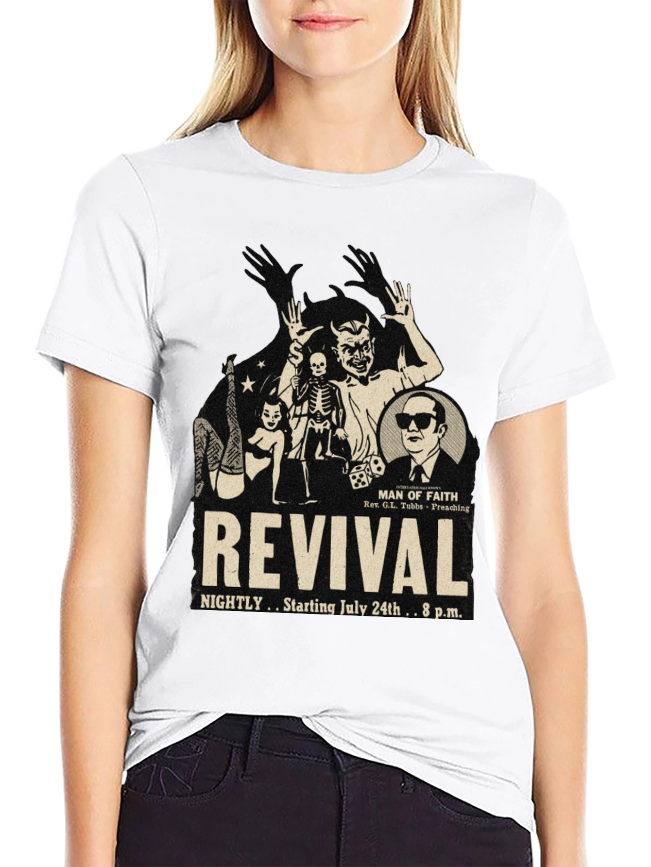 Revival Graphic Print T-Shirt