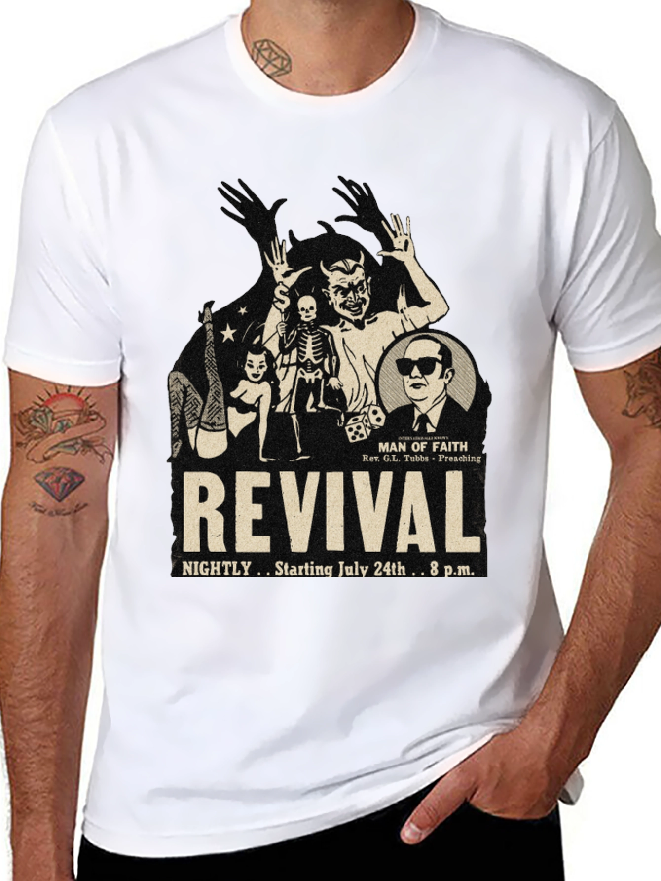Revival Graphic Print T-Shirt