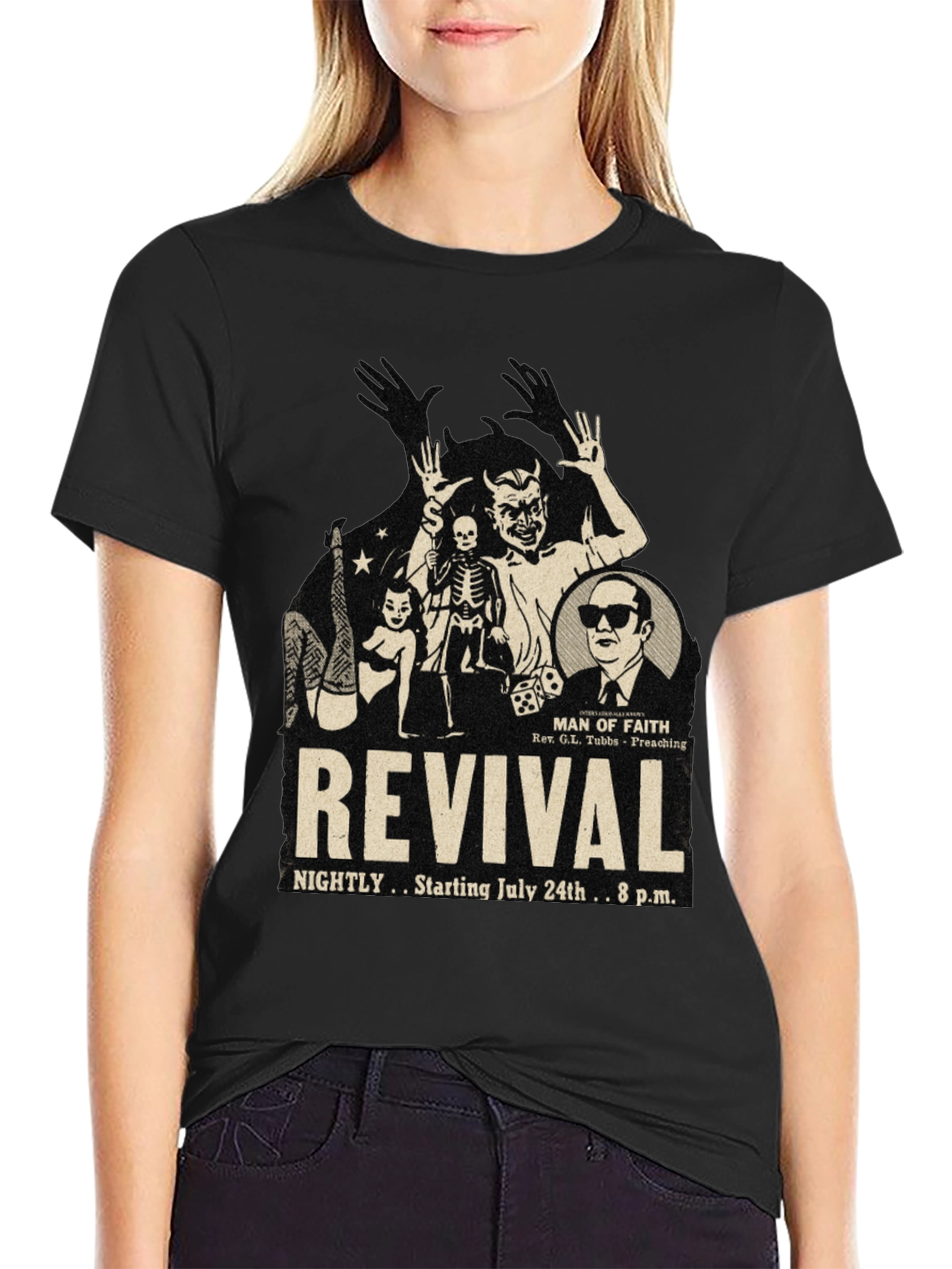 Revival Graphic Print T-Shirt