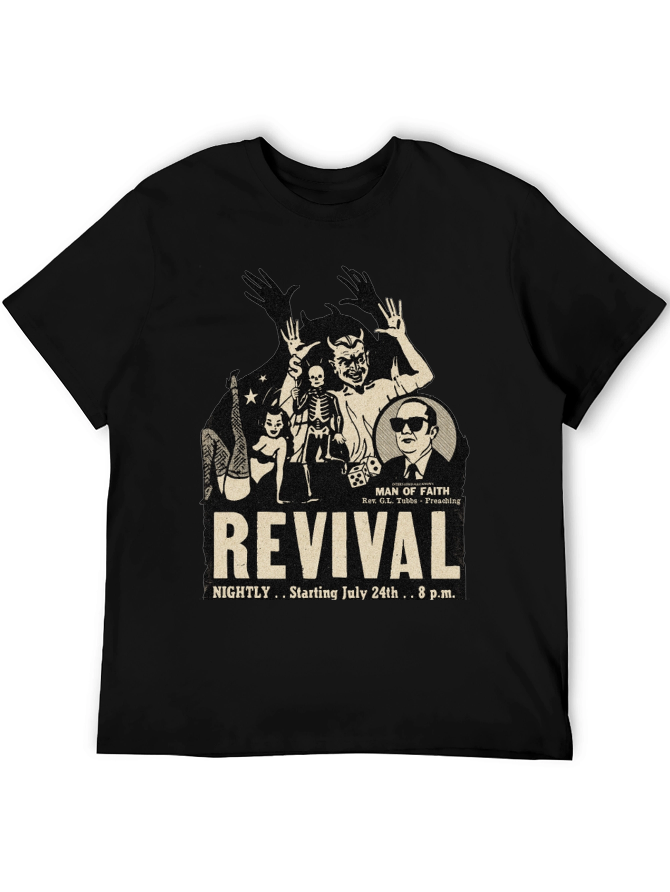 Revival Graphic Print T-Shirt