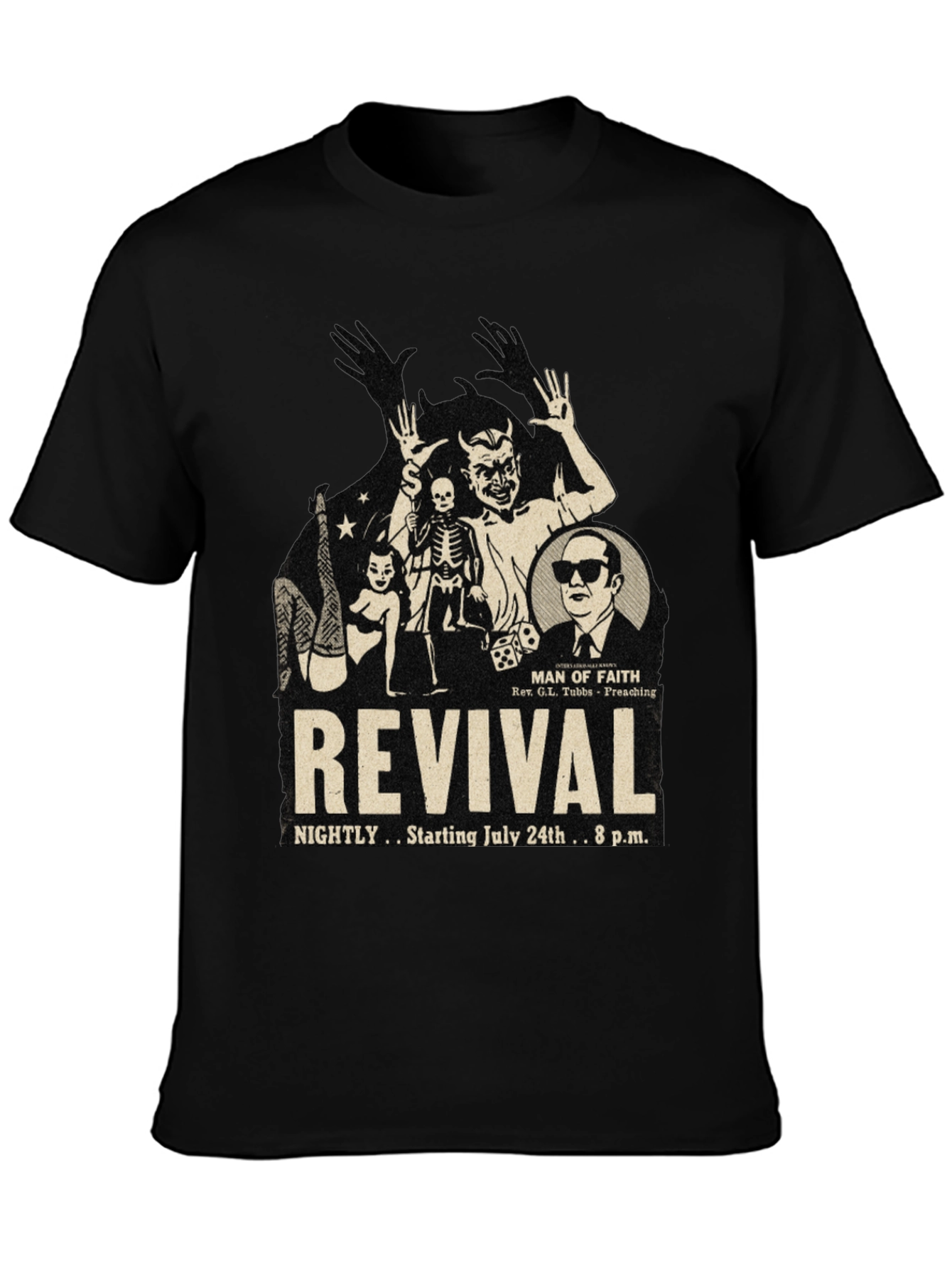 Revival Graphic Print T-Shirt