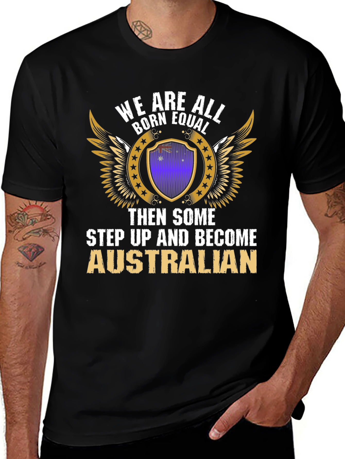 Born Equal Australian T-Shirt