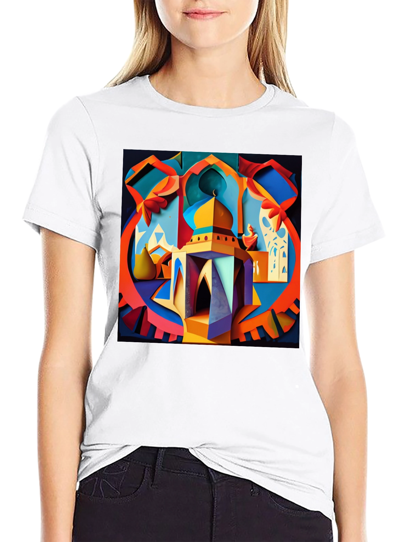Geometric Mosque Art T-Shirt