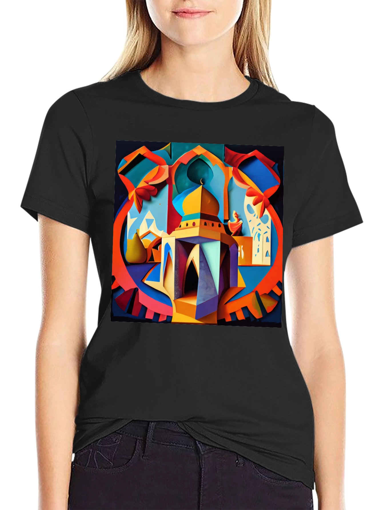 Geometric Mosque Art T-Shirt