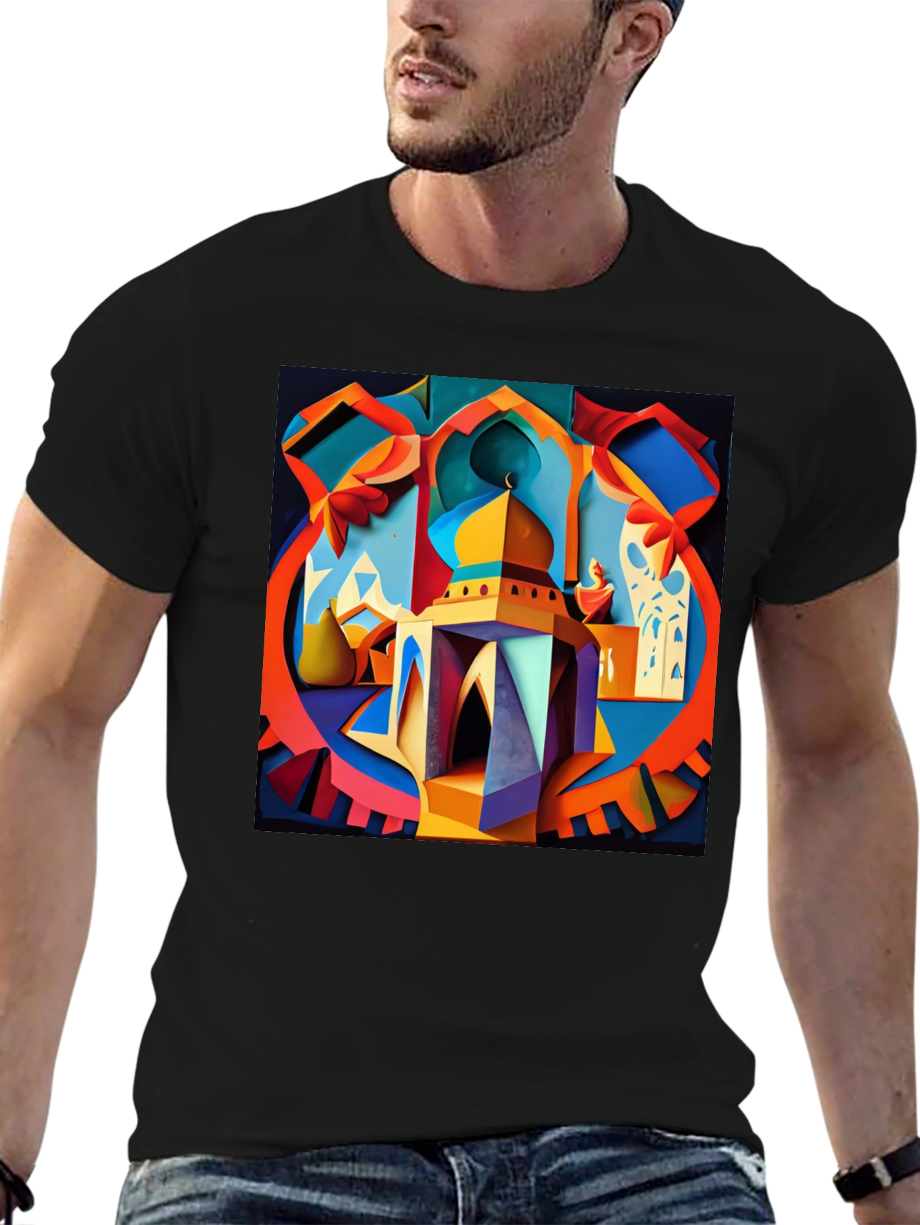 Geometric Mosque Art T-Shirt