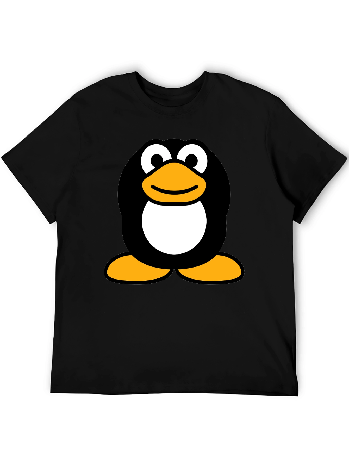 Linux Tux Penguin Graphic T-Shirt