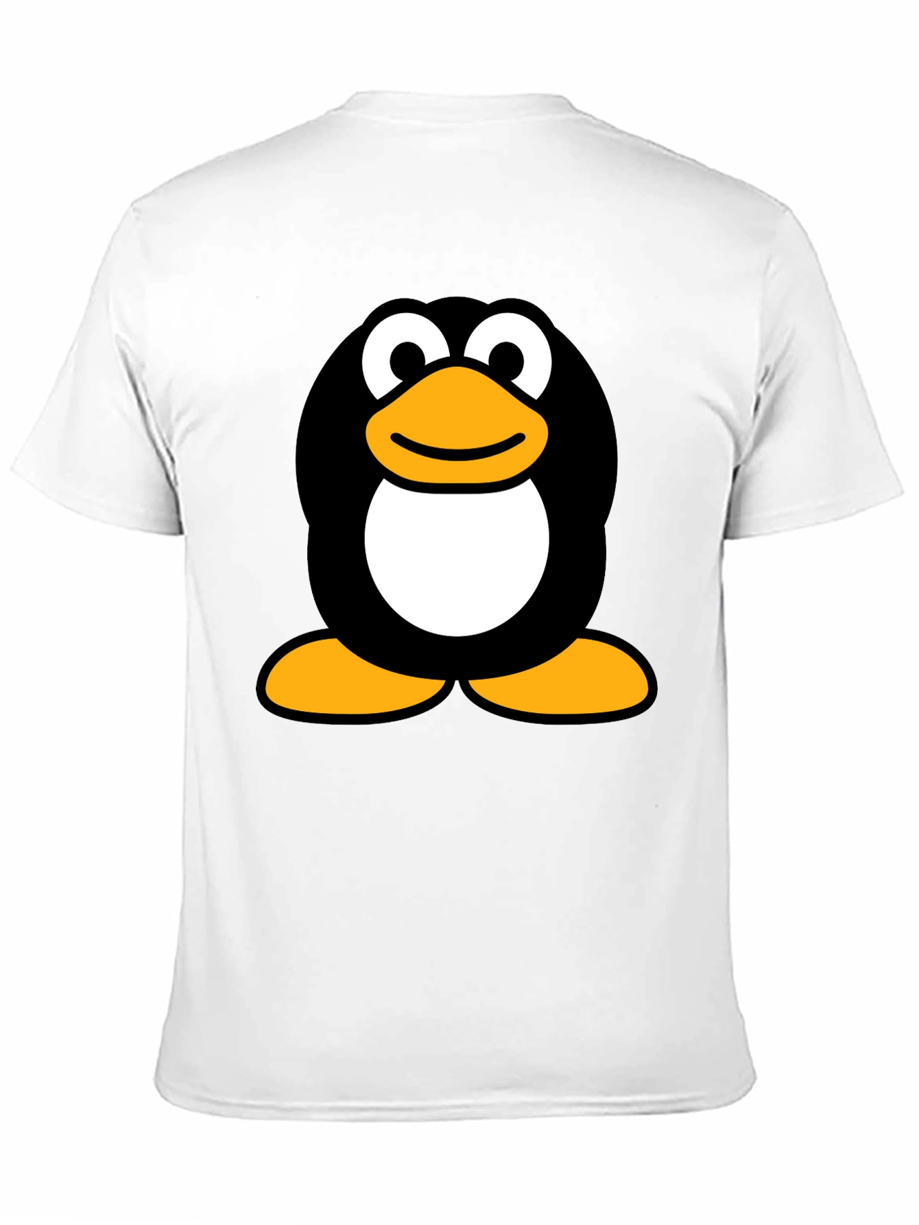 Linux Tux Penguin Graphic T-Shirt