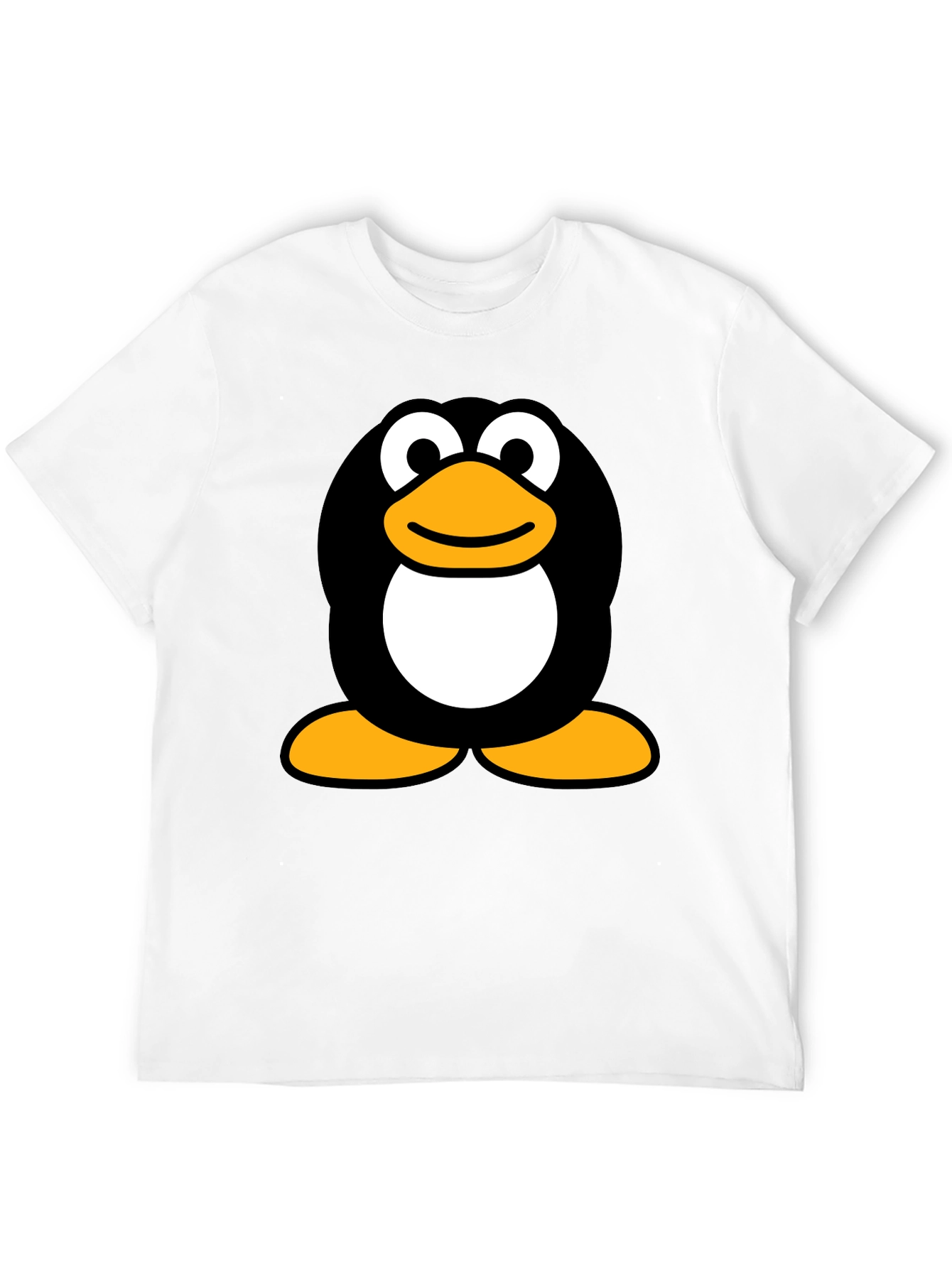 Linux Tux Penguin Graphic T-Shirt