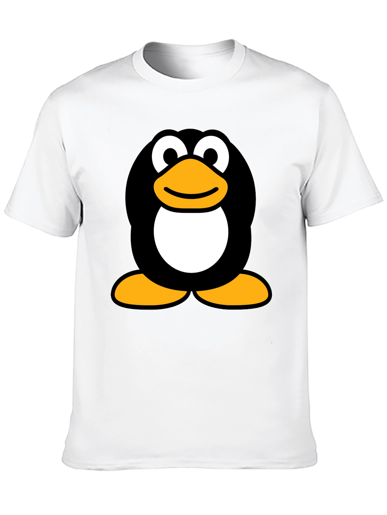 Linux Tux Penguin Graphic T-Shirt