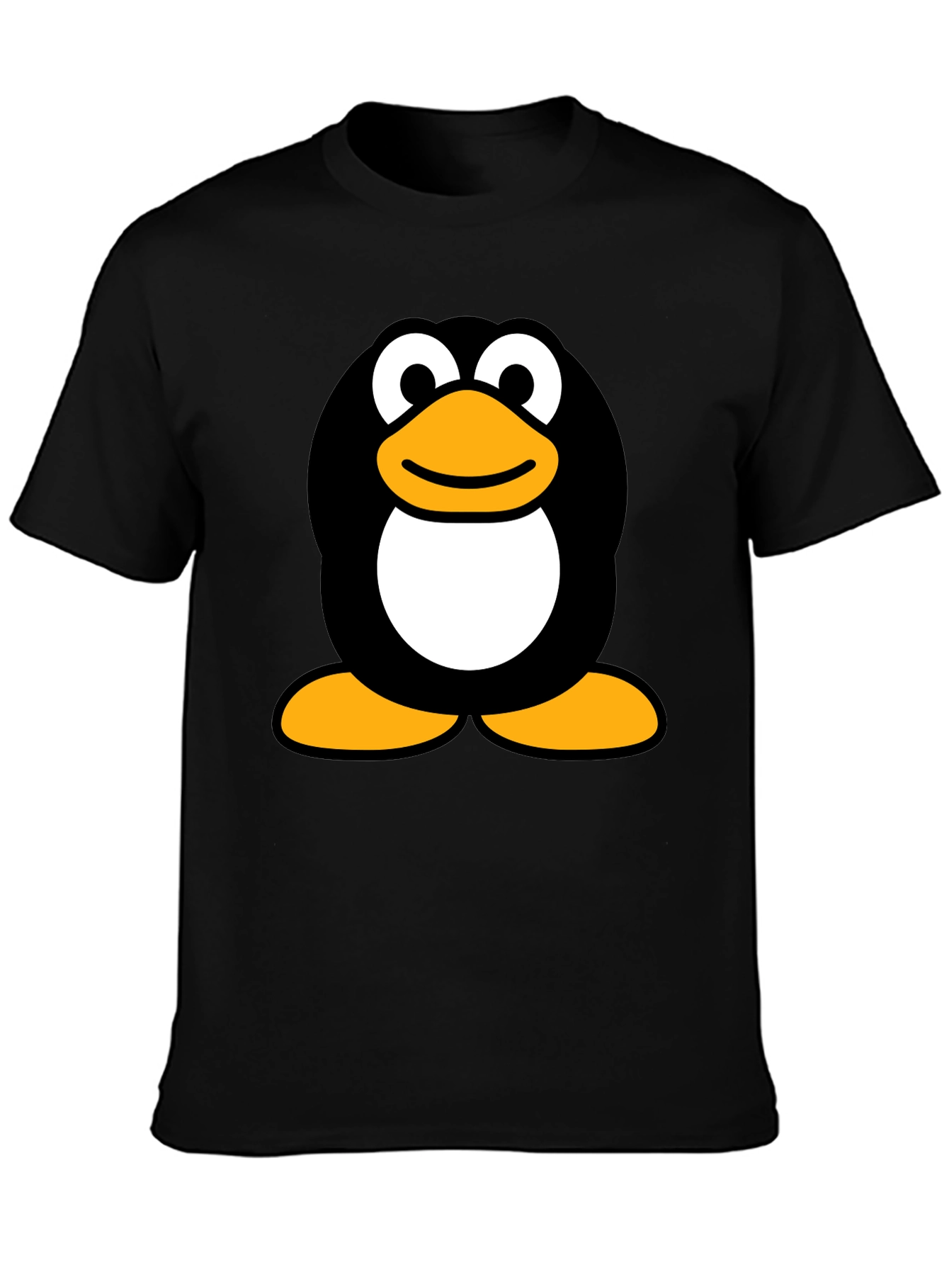 Linux Tux Penguin Graphic T-Shirt