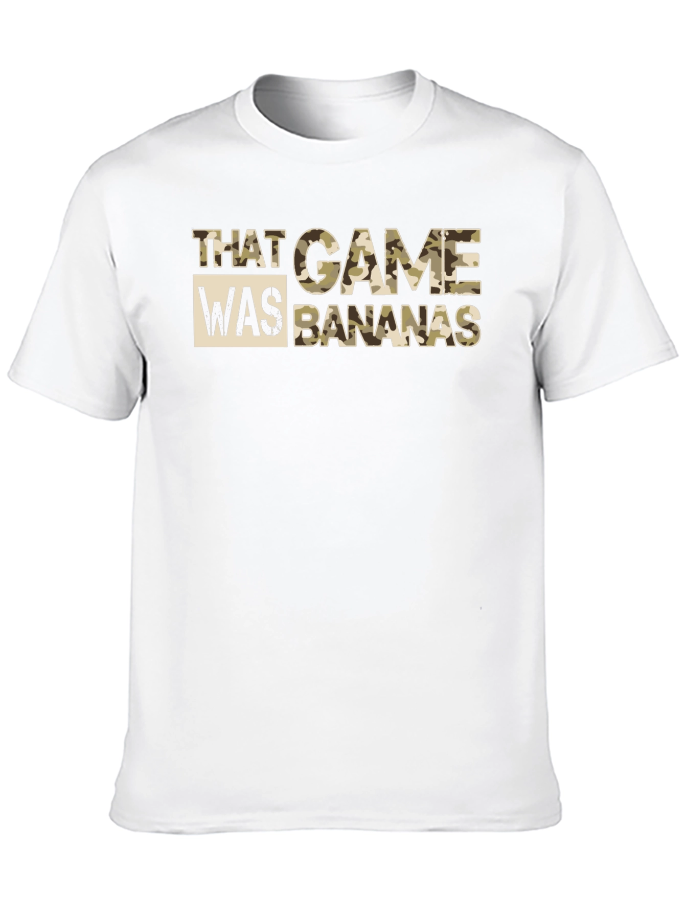 That Game Was Bananas Black Crewneck T-Shirt