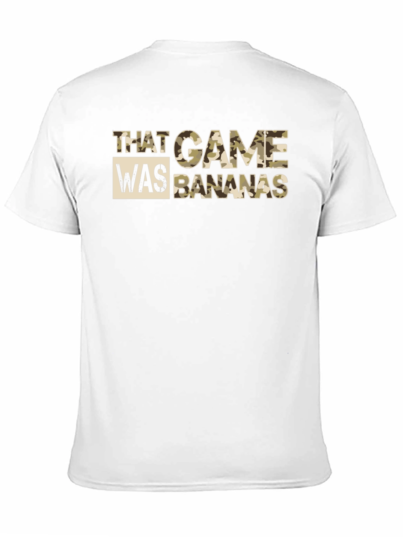 That Game Was Bananas Black Crewneck T-Shirt