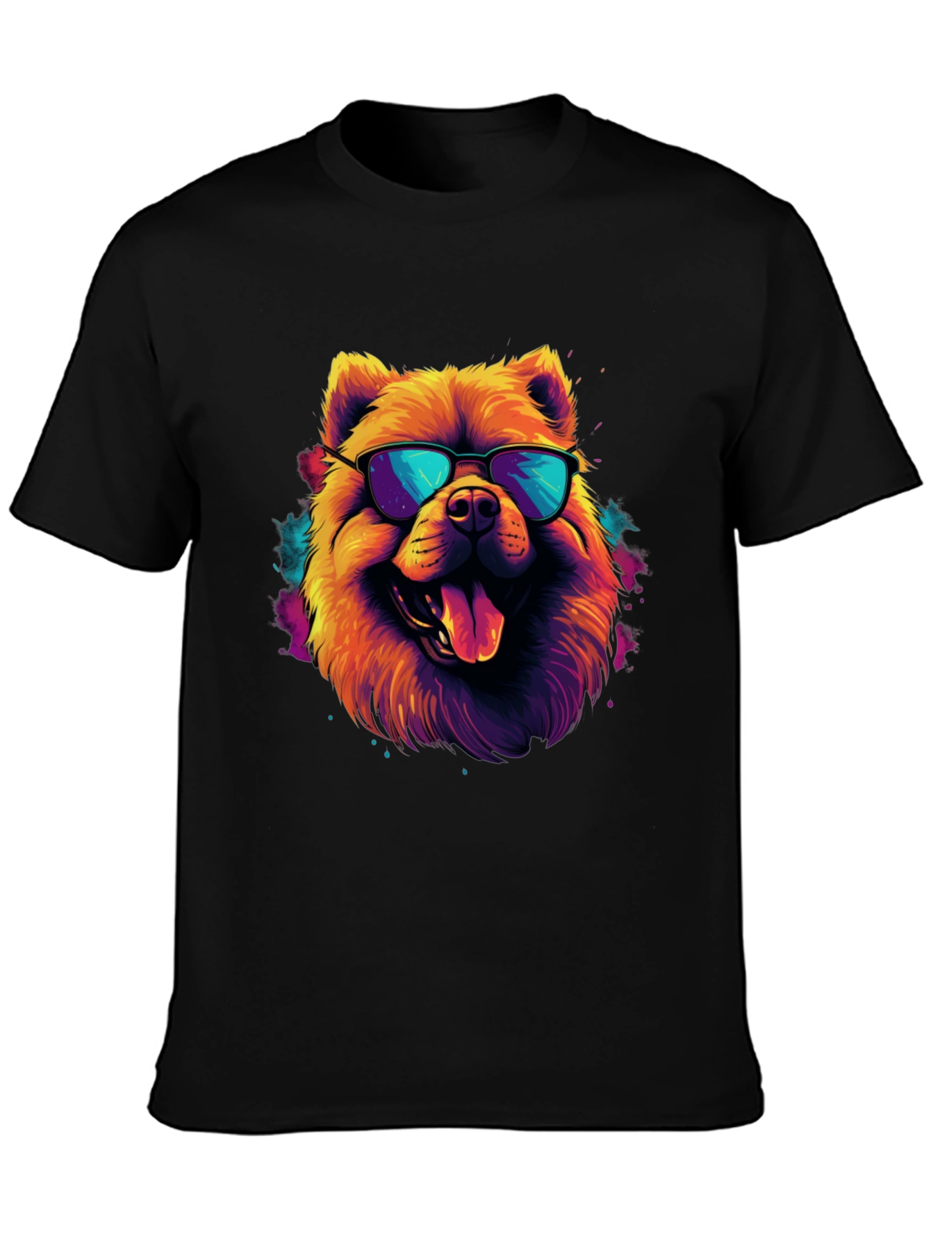 Cool Dog Graphic Tee - Funky Style