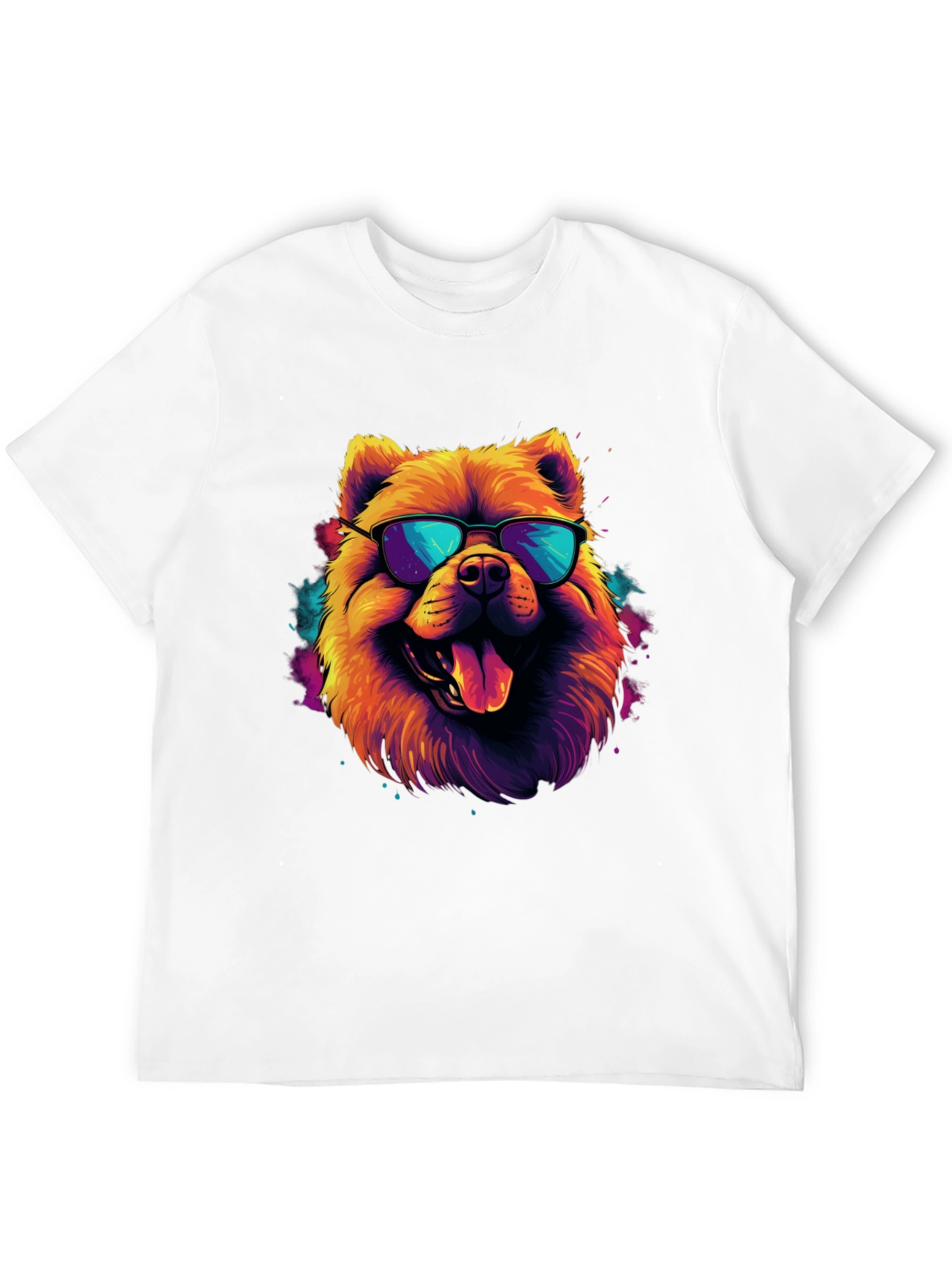 Cool Dog Graphic Tee - Funky Style