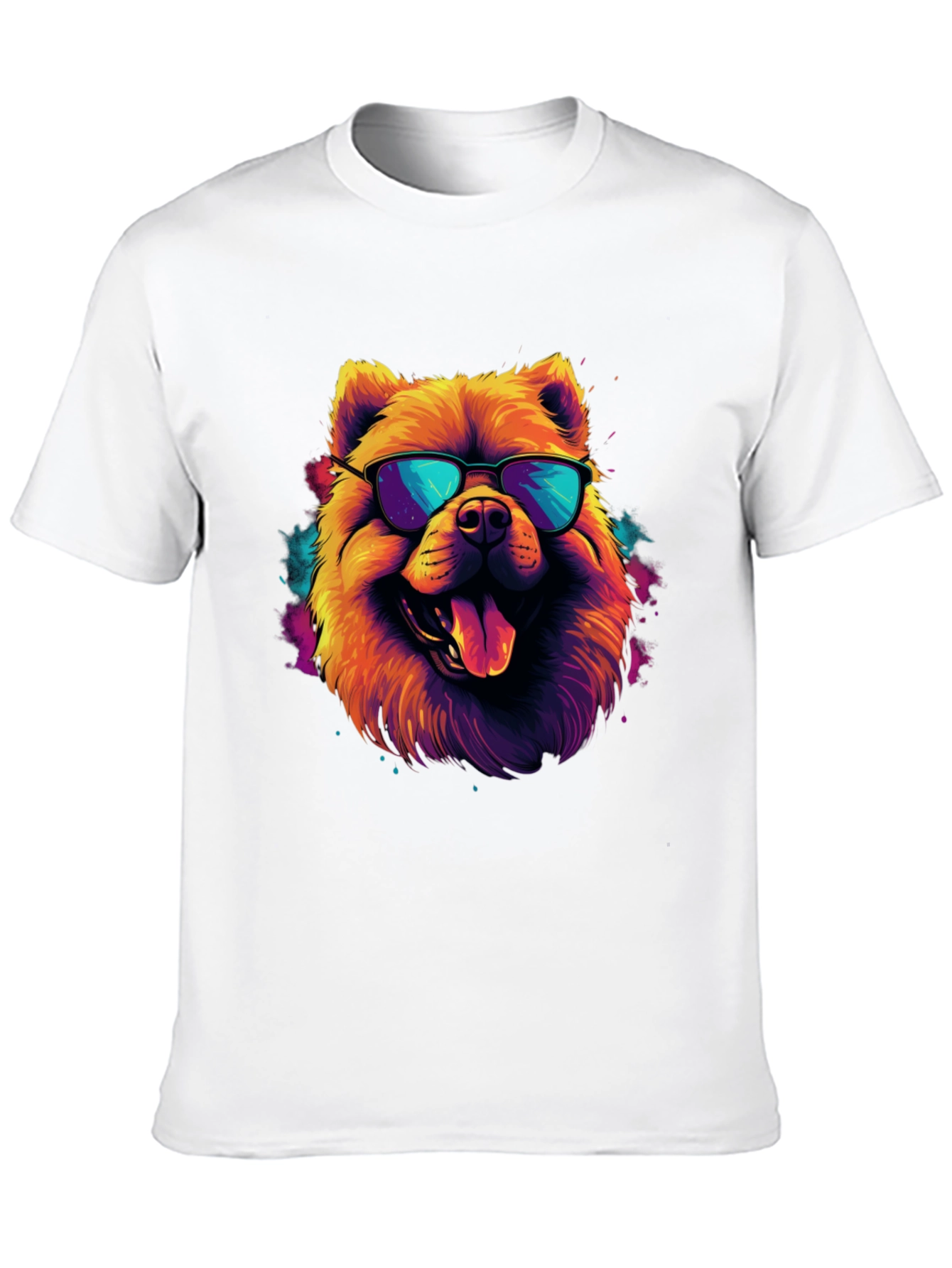 Cool Dog Graphic Tee - Funky Style