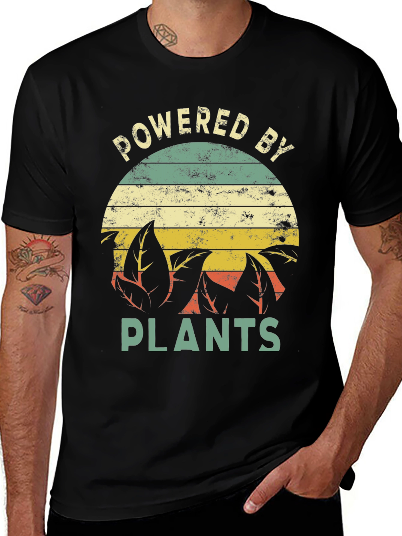 Powered by Plants Graphic T-Shirt
