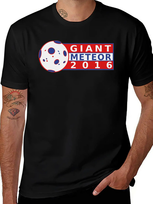 Giant Meteor 2016 Unisex Casual T-Shirt – Clean Design For Daily Comfort