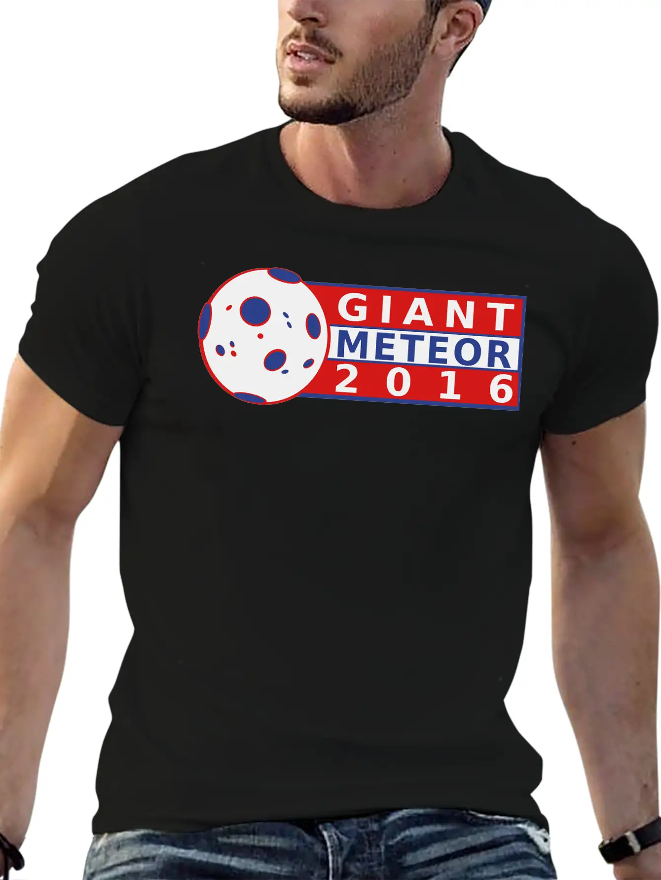 Giant Meteor 2016 Unisex Casual T-Shirt – Clean Design For Daily Comfort