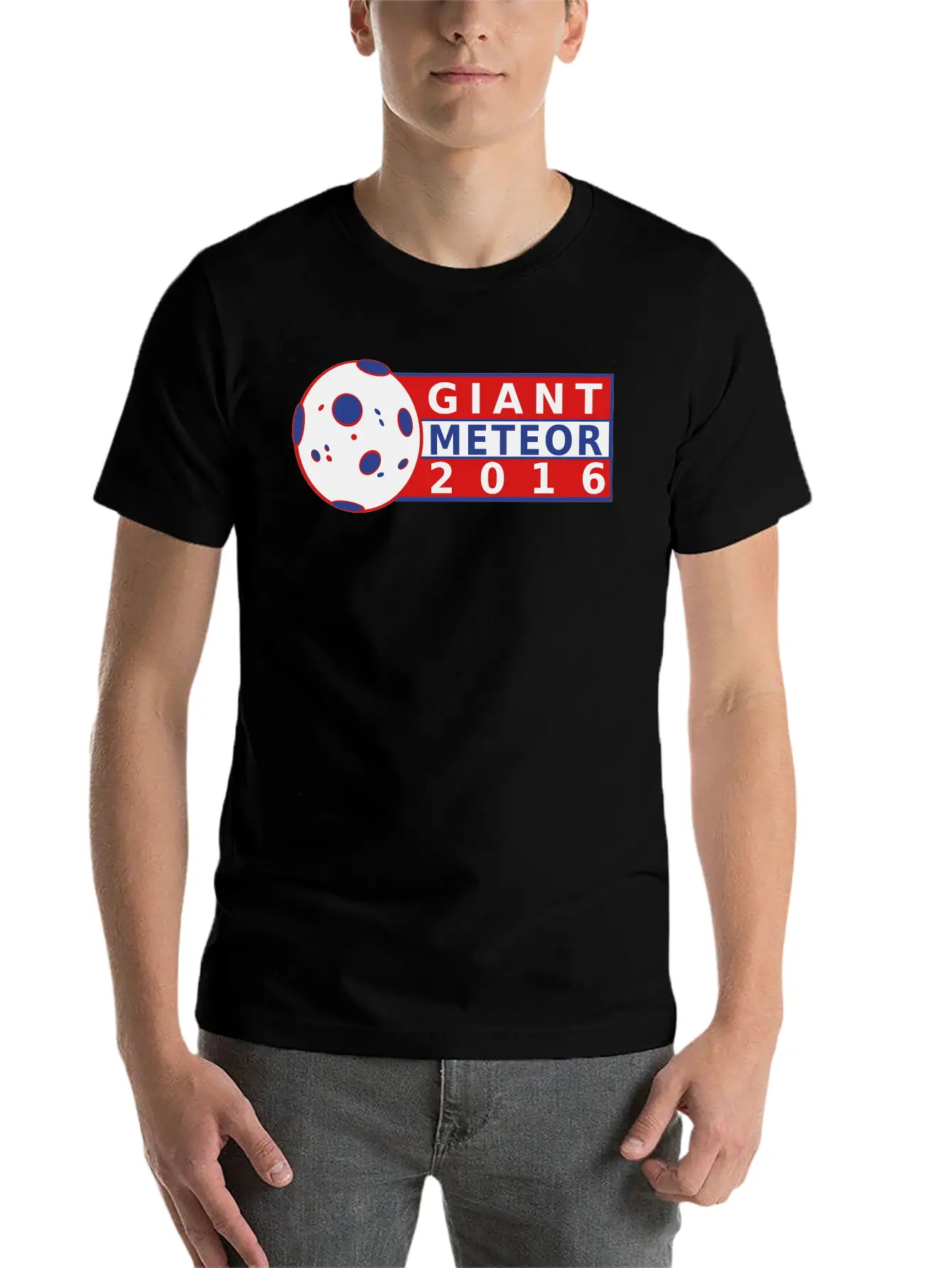 Giant Meteor 2016 Unisex Casual T-Shirt – Clean Design For Daily Comfort