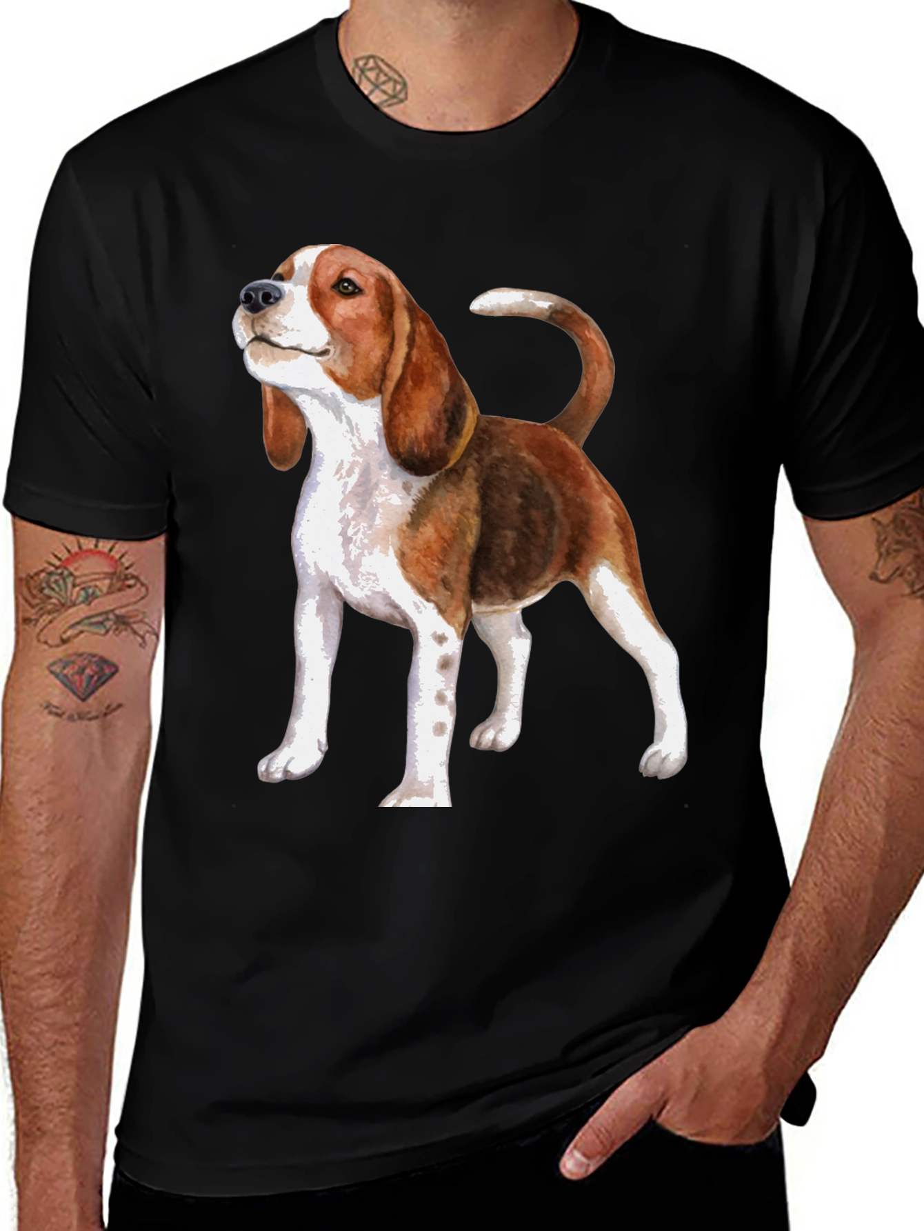 Beagle Dog Graphic T-Shirt