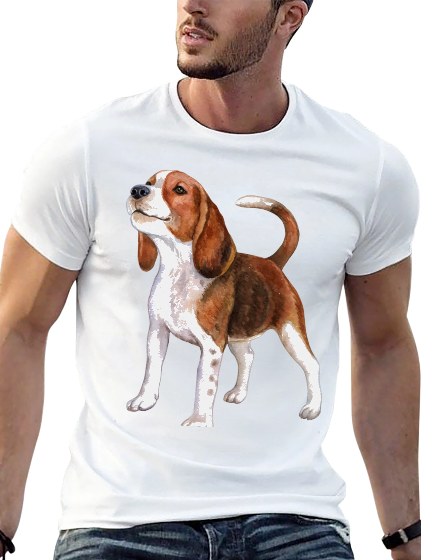Beagle Dog Graphic T-Shirt