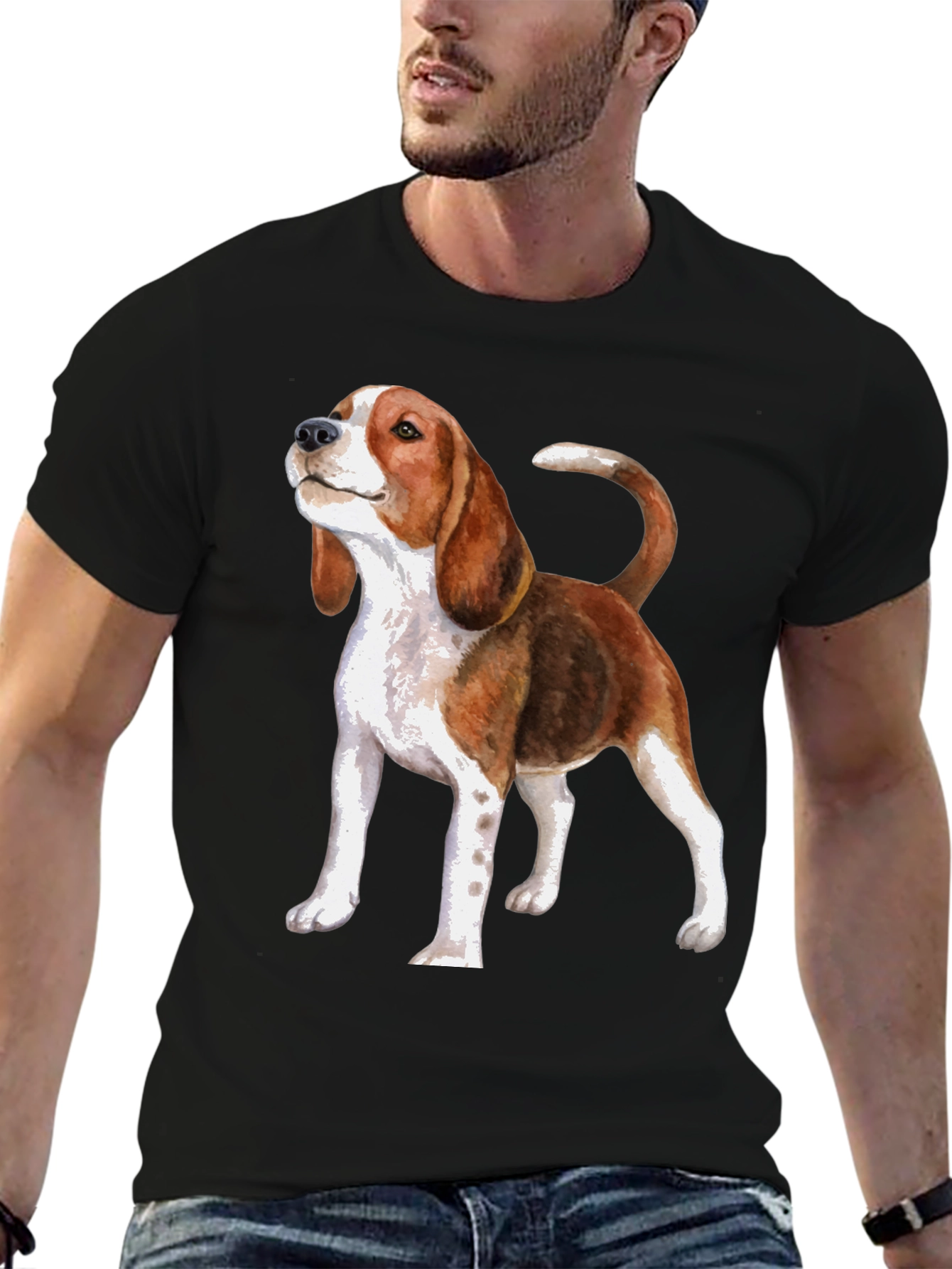 Beagle Dog Graphic T-Shirt