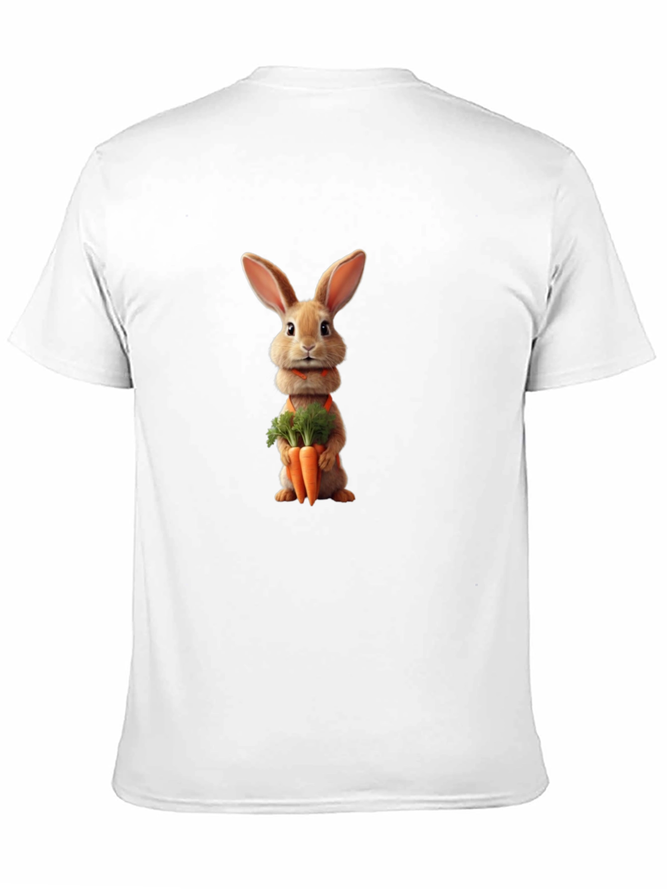 Bunny Carrot T-Shirt - Soft Cotton Tee