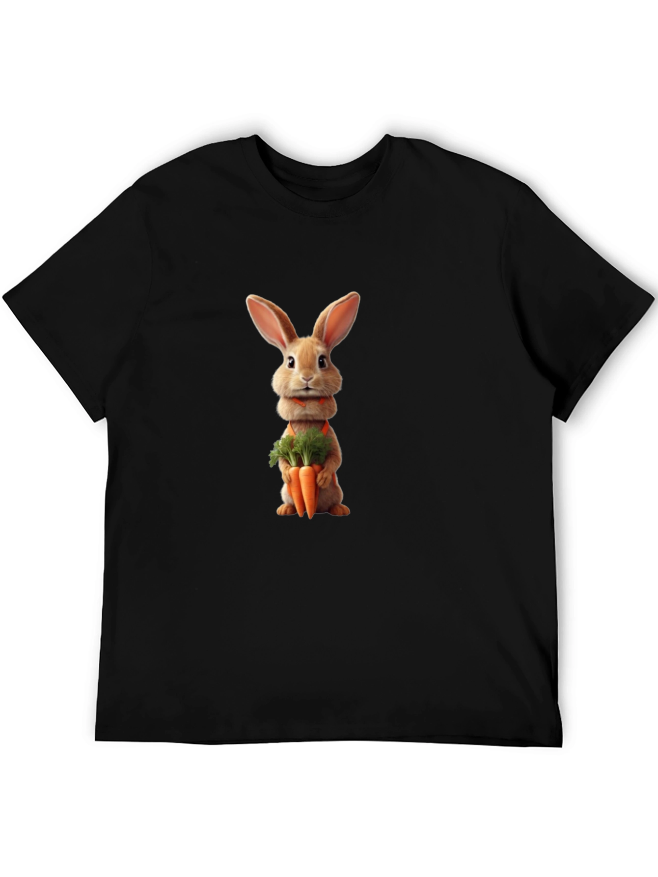 Bunny Carrot T-Shirt - Soft Cotton Tee