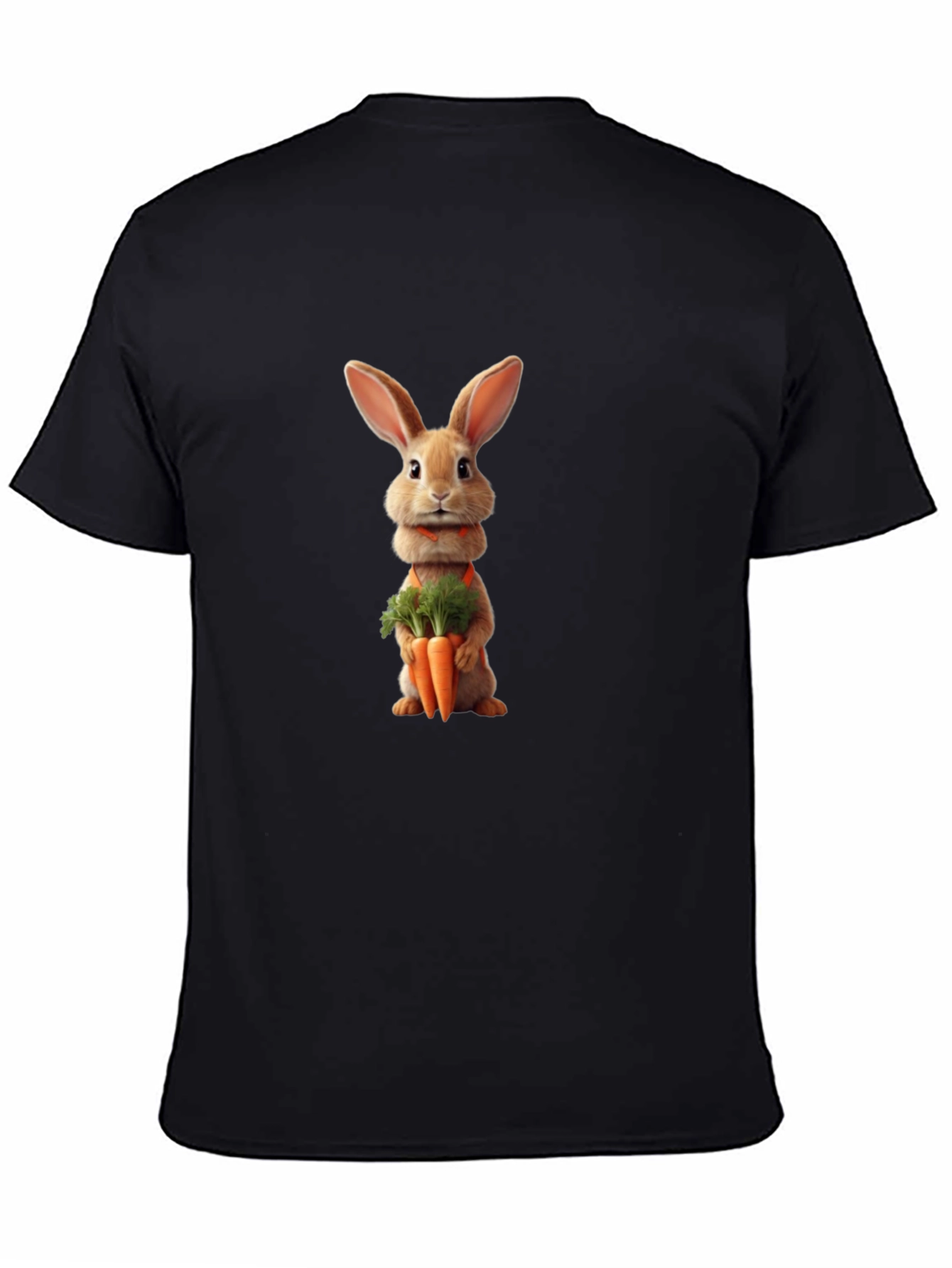 Bunny Carrot T-Shirt - Soft Cotton Tee