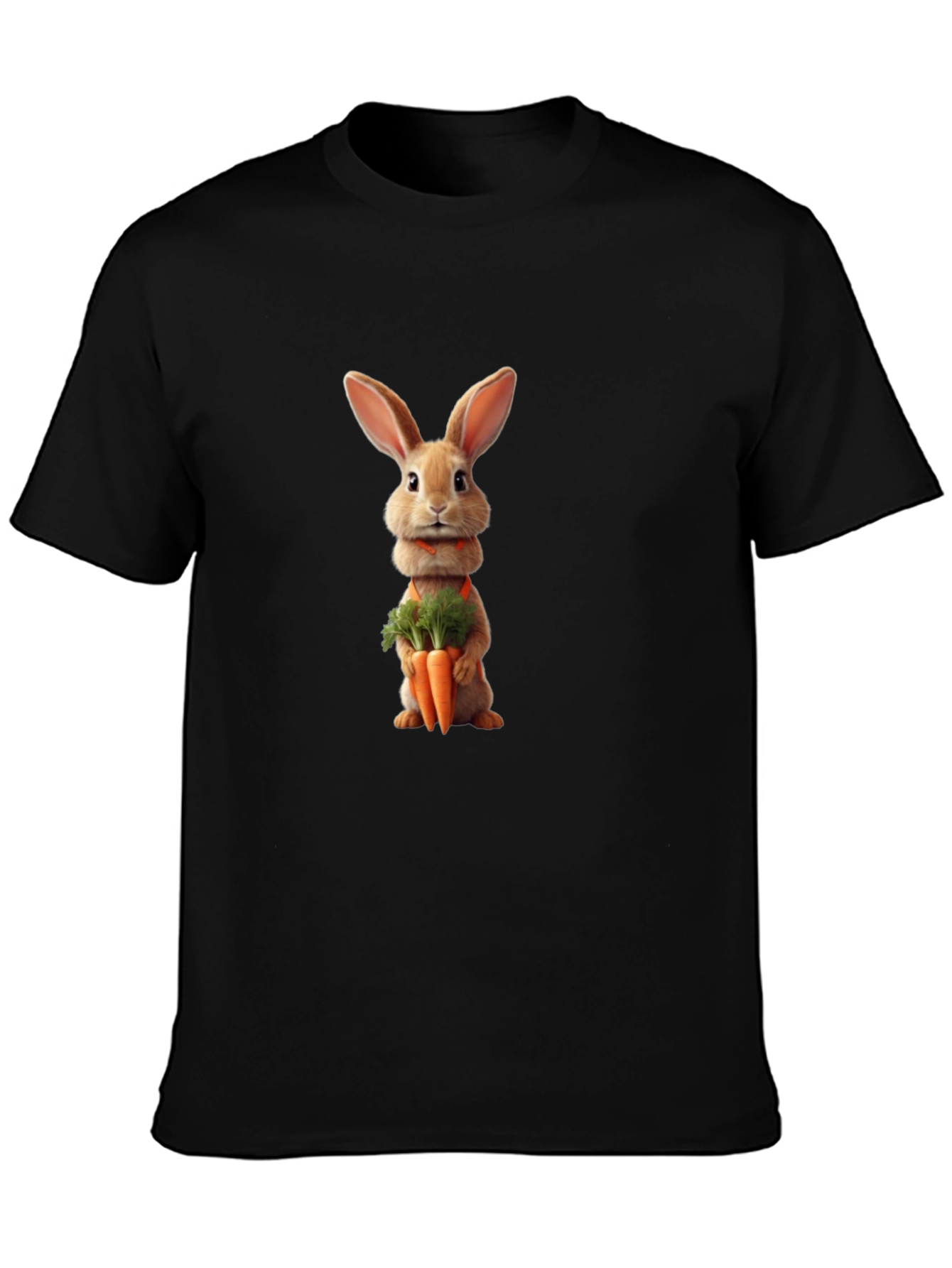 Bunny Carrot T-Shirt - Soft Cotton Tee