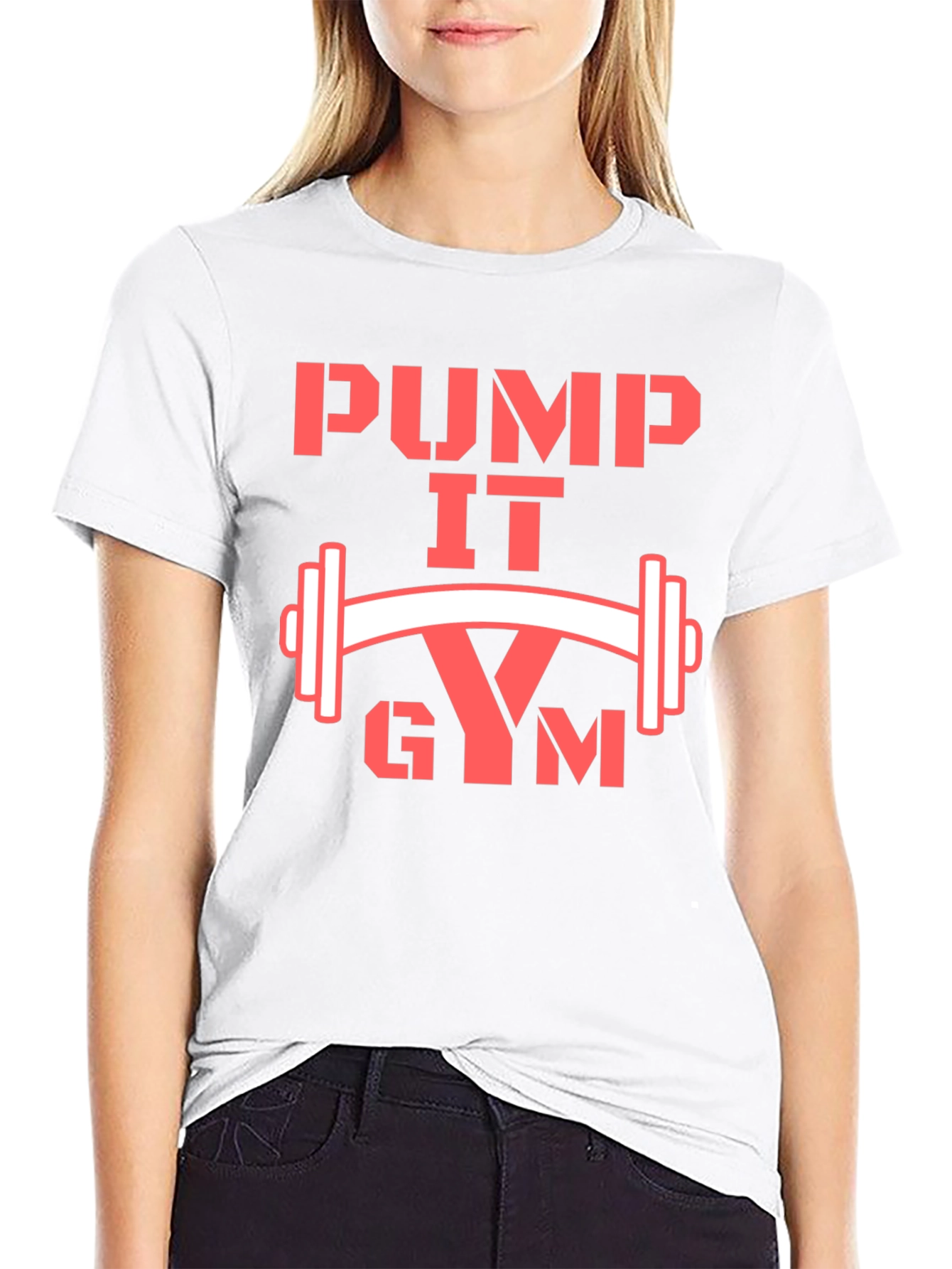 Pump It Gym T-Shirt - Black