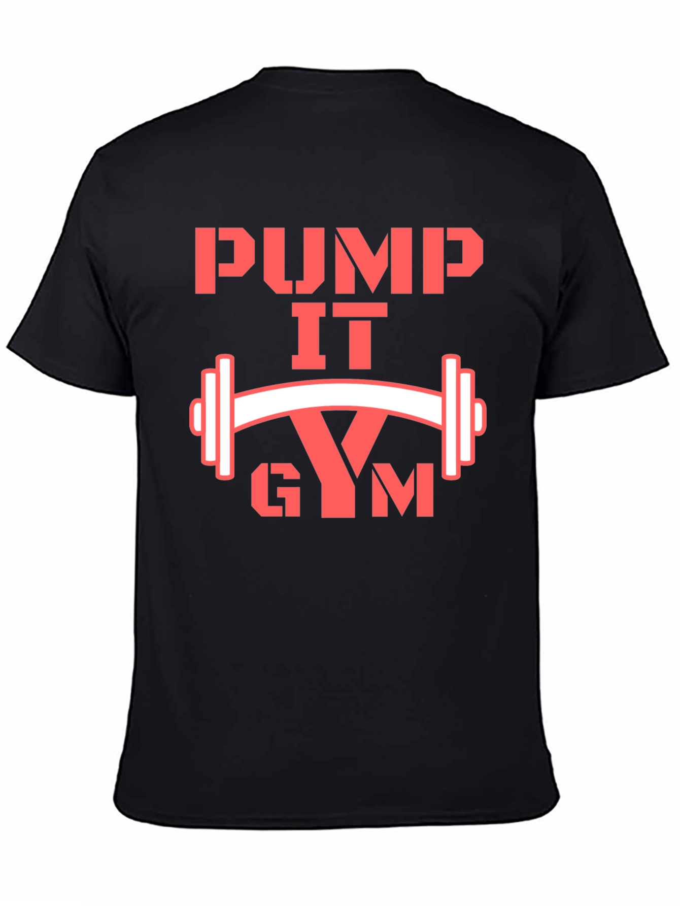 Pump It Gym T-Shirt - Black