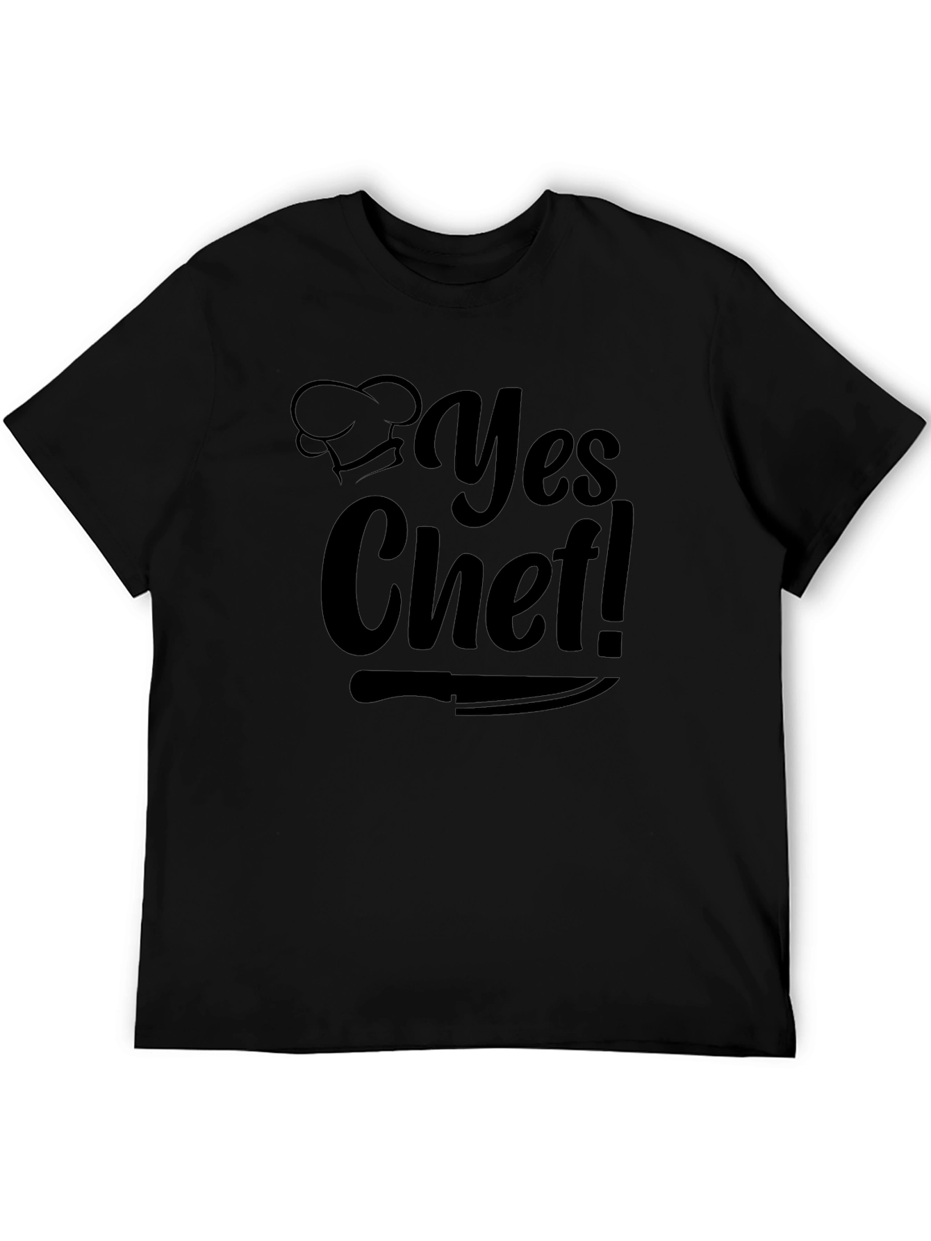 Yes Chef! Graphic T-Shirt - Culinary Enthusiast Apparel