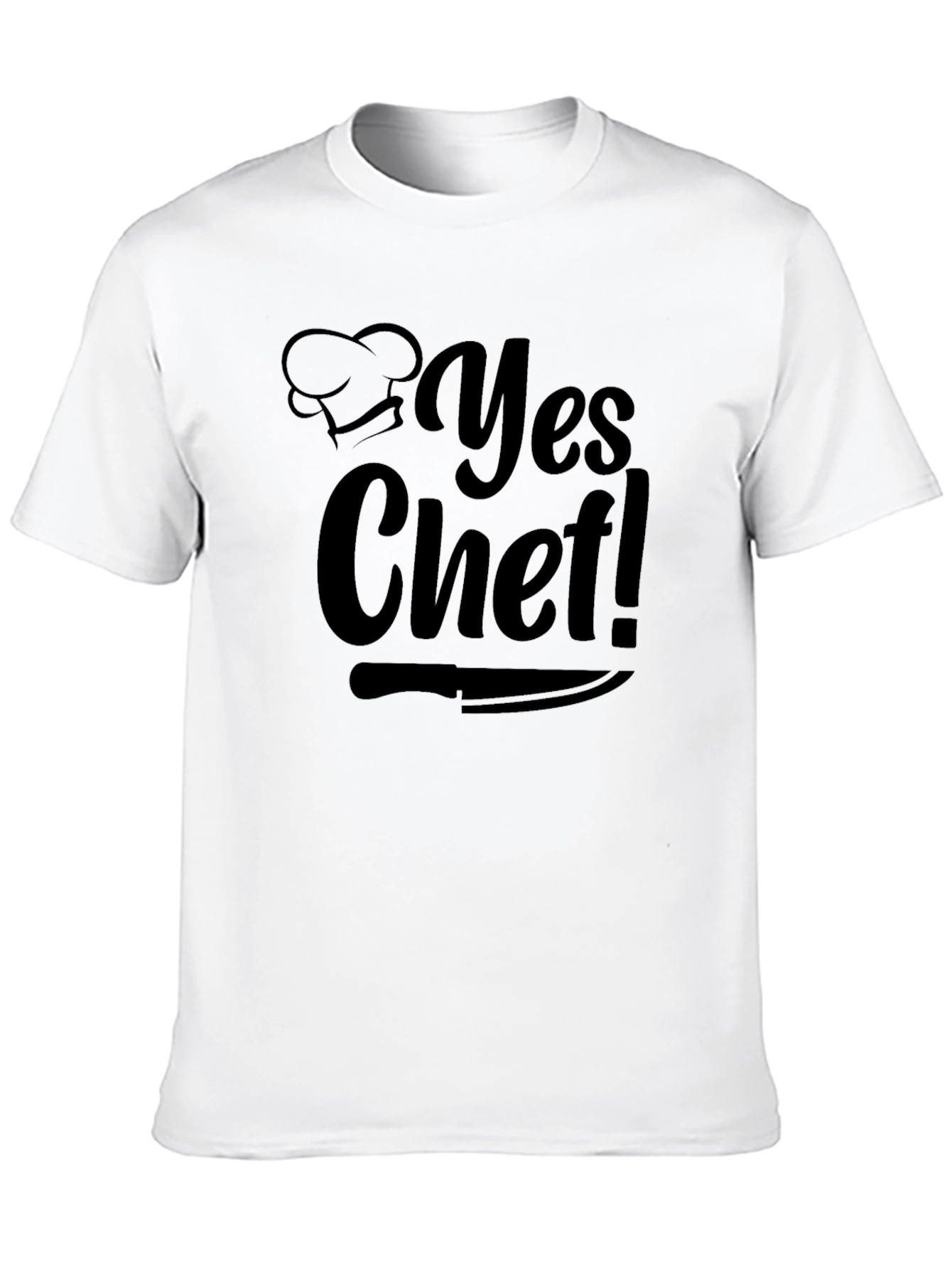 Yes Chef! Graphic T-Shirt - Culinary Enthusiast Apparel