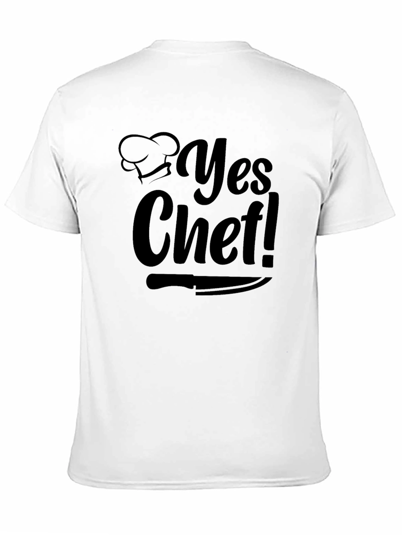 Yes Chef! Graphic T-Shirt - Culinary Enthusiast Apparel