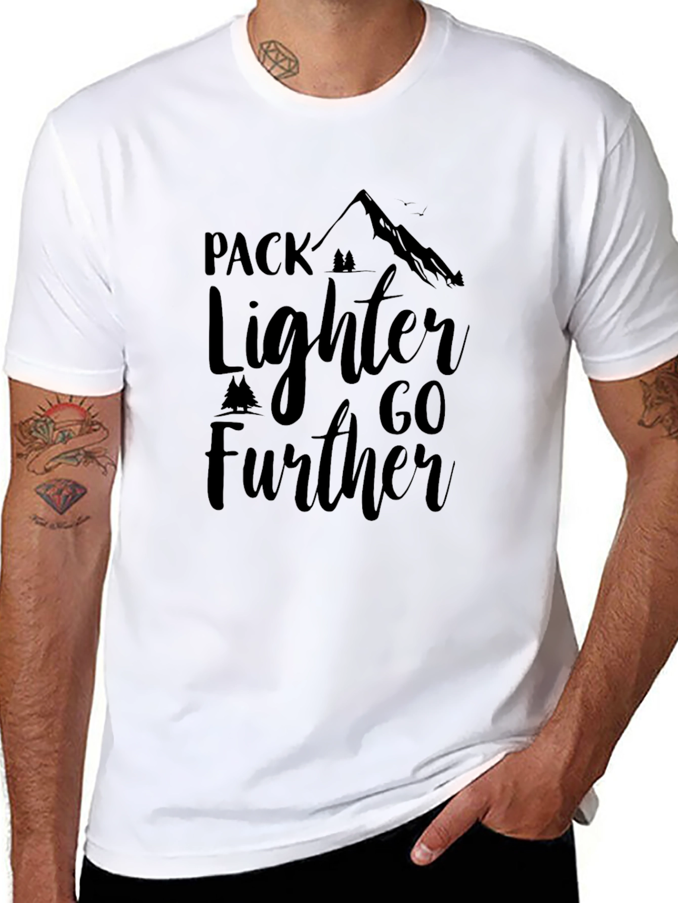 Pack Lighter Go Further Graphic Tee