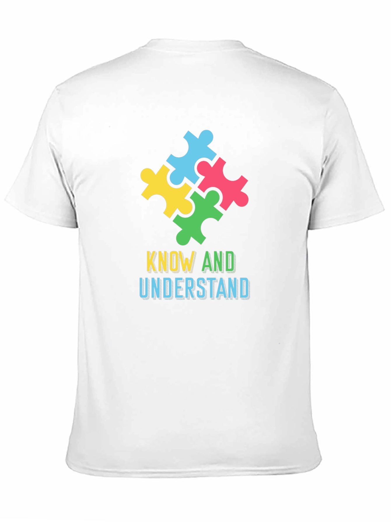 Autism Awareness Puzzle Piece Graphic Tee