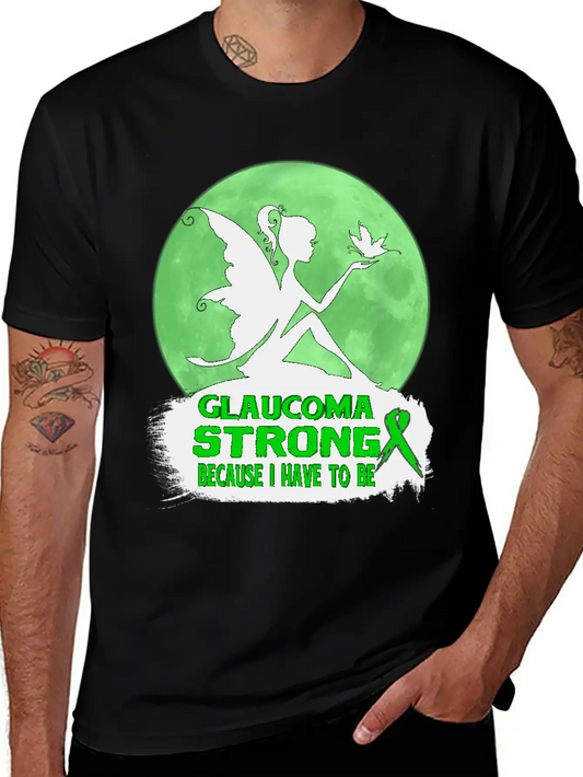 Glaucoma Awareness Unisex Casual T-Shirt – Clean Design For Daily Comfort