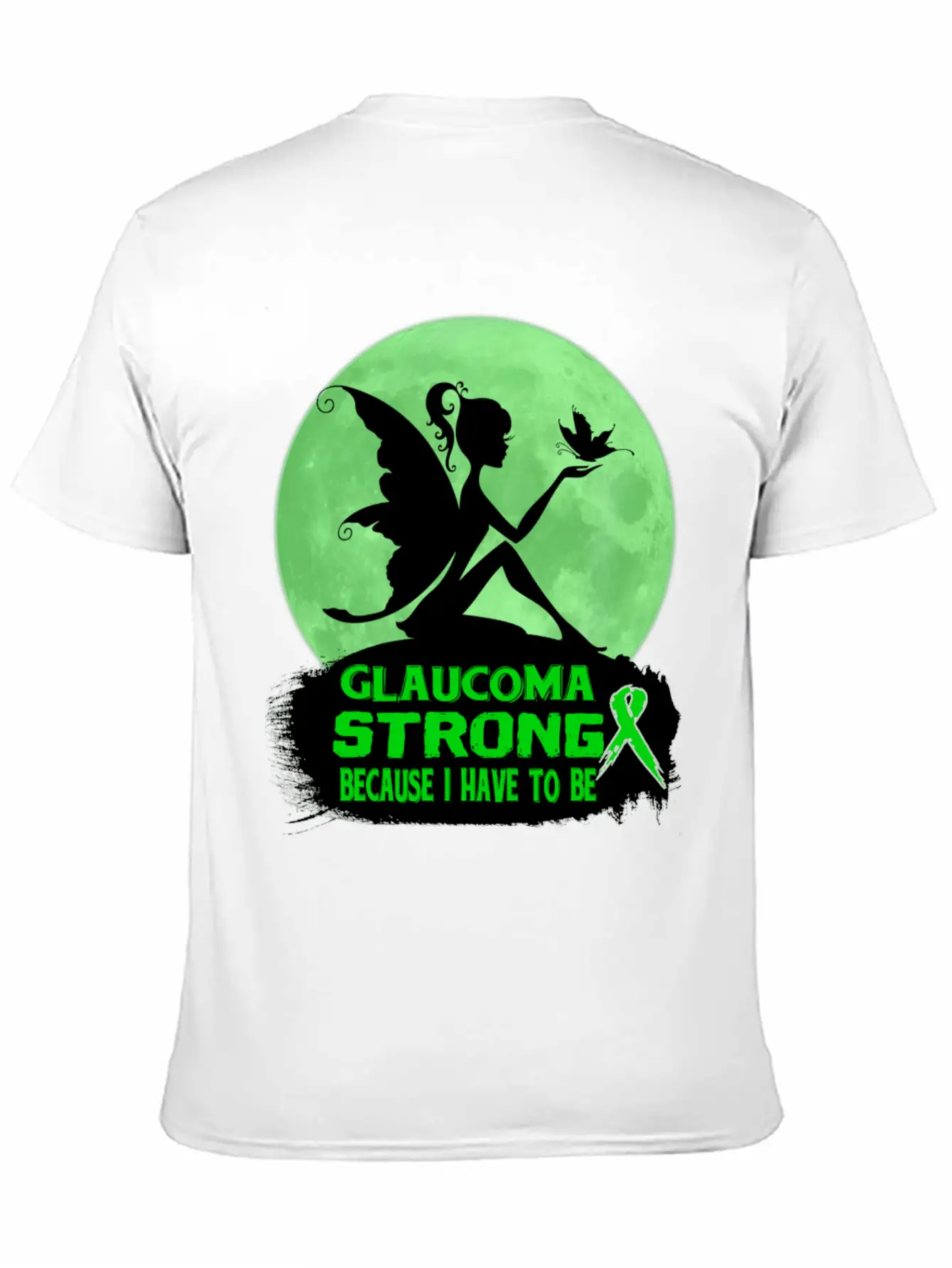 Glaucoma Awareness Unisex Casual T-Shirt – Clean Design For Daily Comfort
